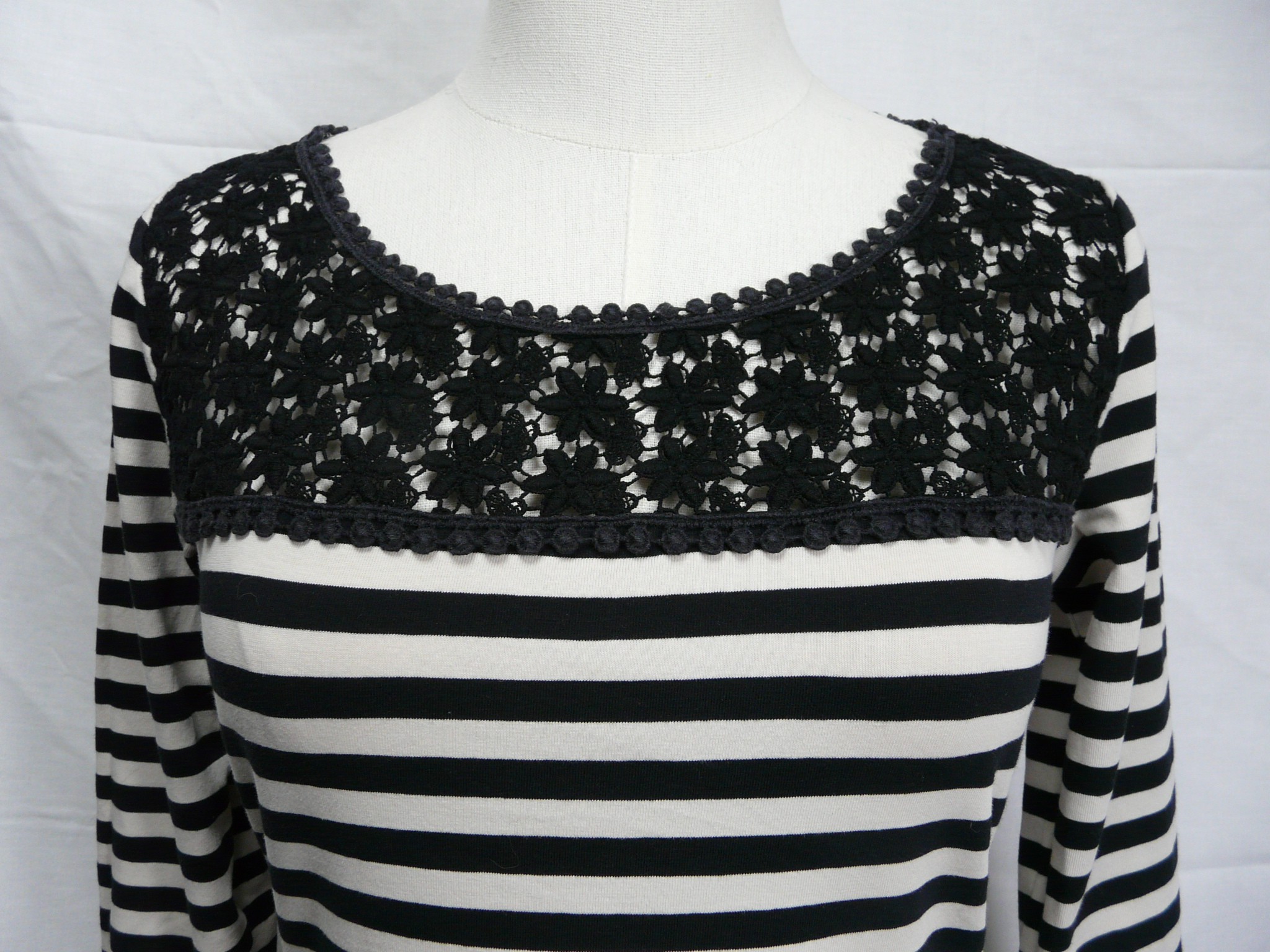 HF215 - Top rayé - MaxMara - Taille M Très bon état - Vue 6 - 