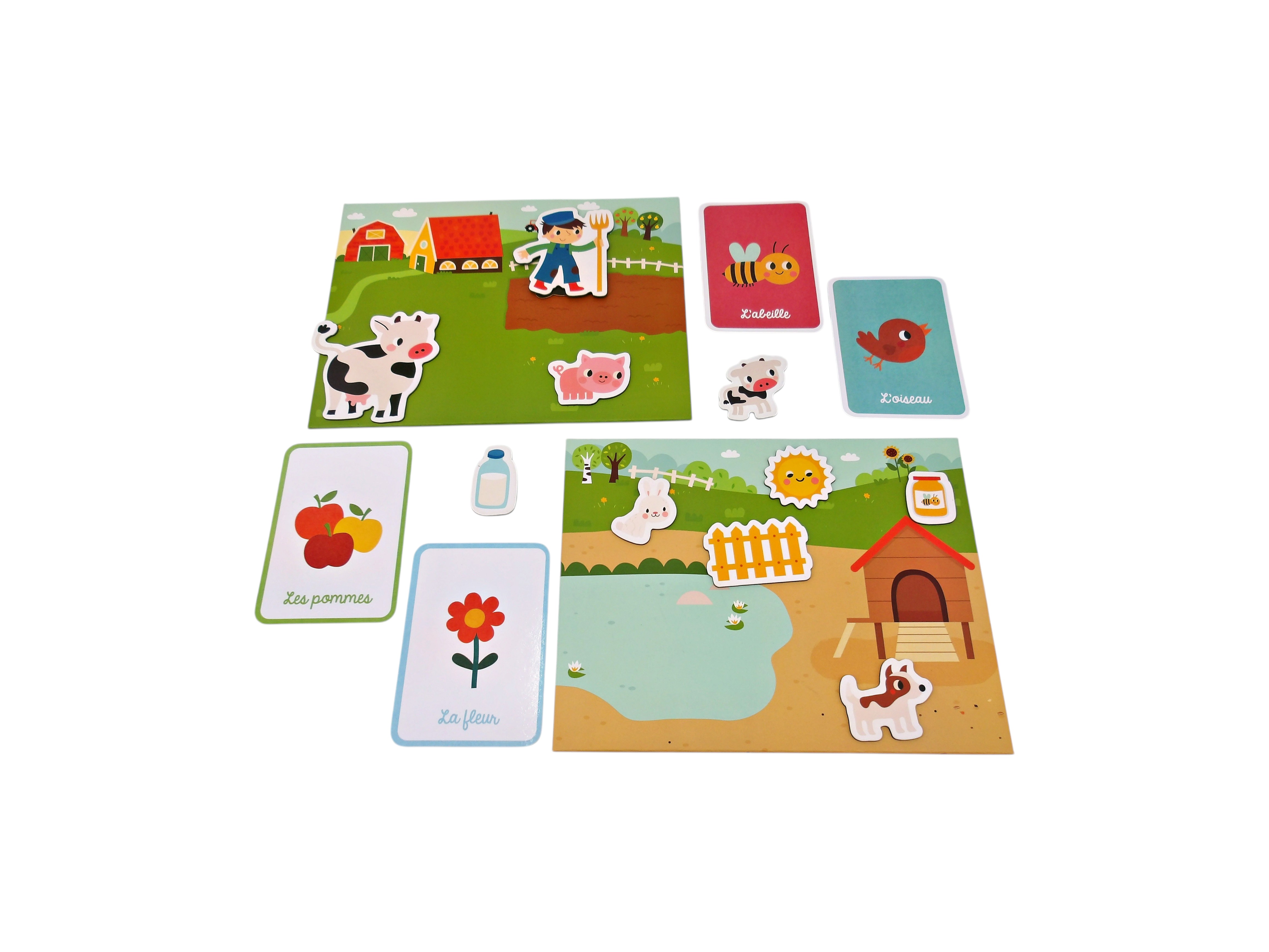 Voir photo 3 de Mon petit coffret aimanté - La ferme- Édition 2022 Mon petit coffret aimanté - La ferme- Édition 2022 Très bon état - Vue 3 -