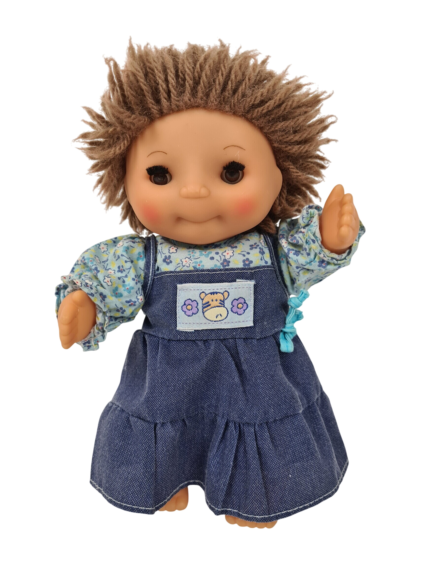 Poupée - Poupée vintage avec cheveux somnolents et corp mou - 25 cm Bon état -  reconditionné disponible sur Label Emmaüs