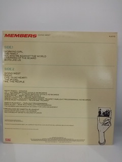 ALBUM VINYLE 33T, THE MEMBERS, GOING WEST Bon état - Vue 2 - 