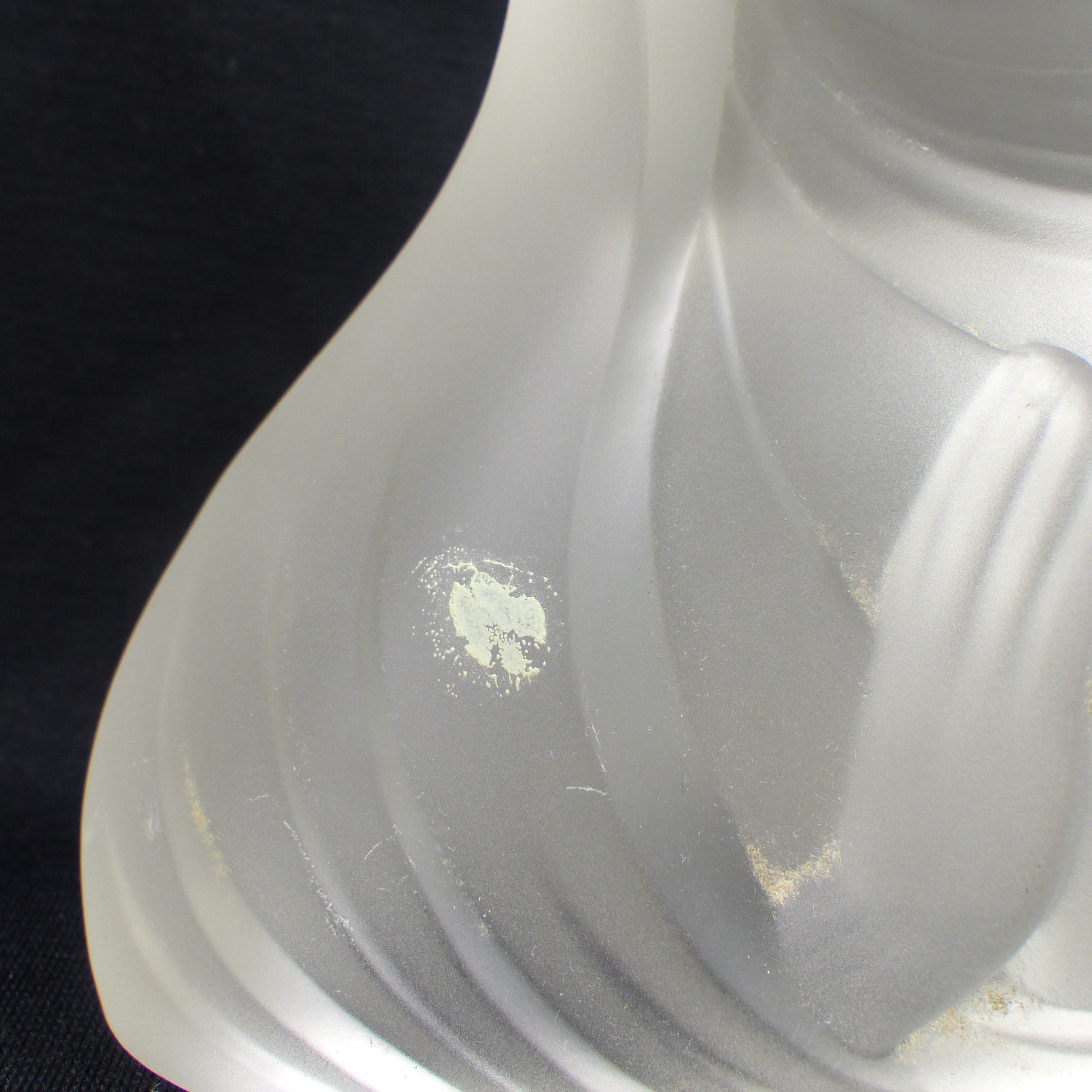 RARE Buste en verre givré de la Vierge / Epoque Art Déco - Attribué à Franz Hagenauer - Photo 1