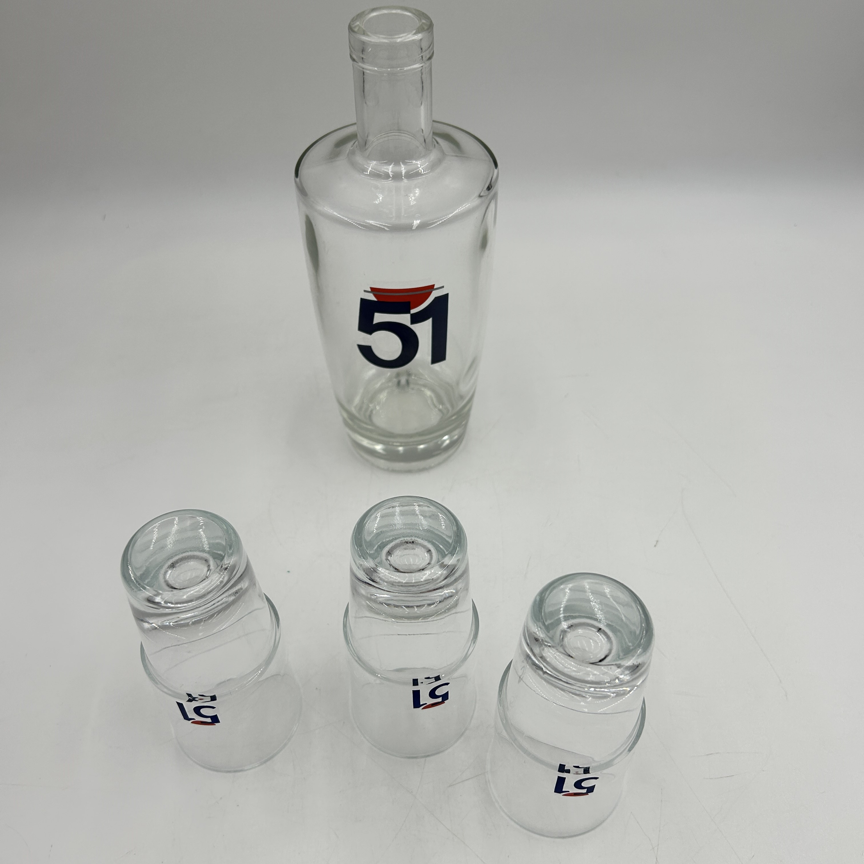 Carafe et verres publicitaires pastis 51 Très bon état - Vue 6 - 