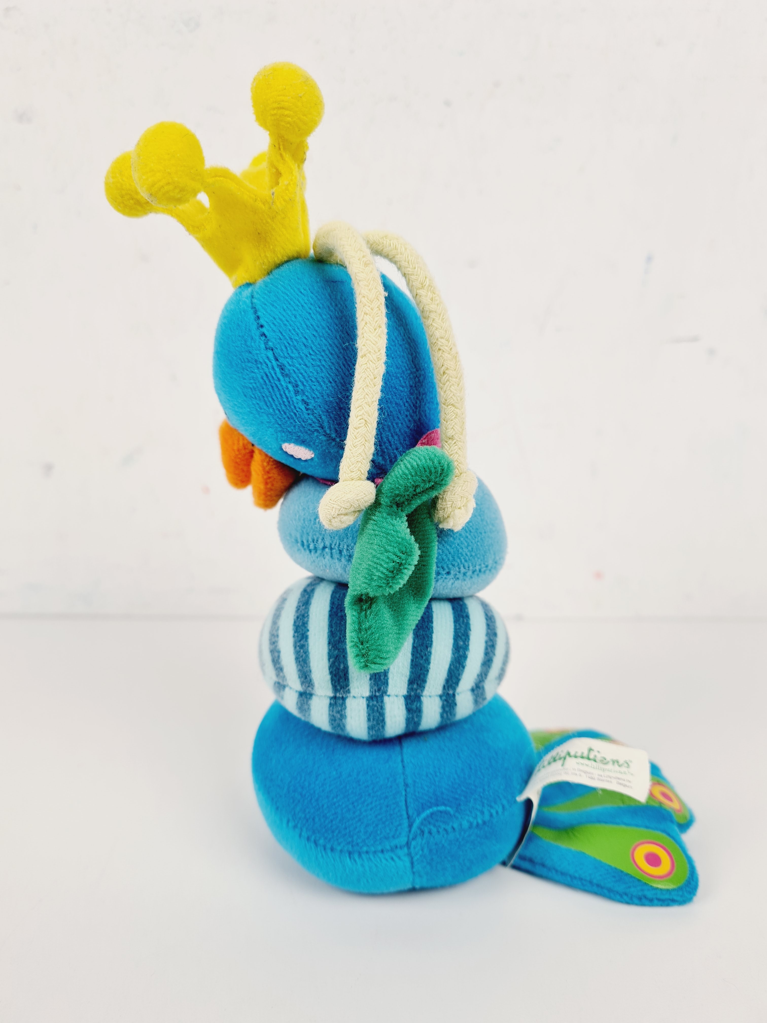 Jeux de poussette/lit /parc en tissu - Paon vibrant - Lilliputiens - 15 cm - Dés la naissance - Photo 3
