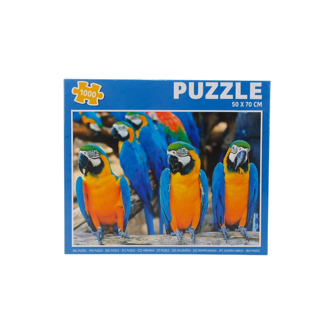 Puzzle - Perroquets - 1000 pièces Comme neuf -  reconditionné disponible sur Label Emmaüs