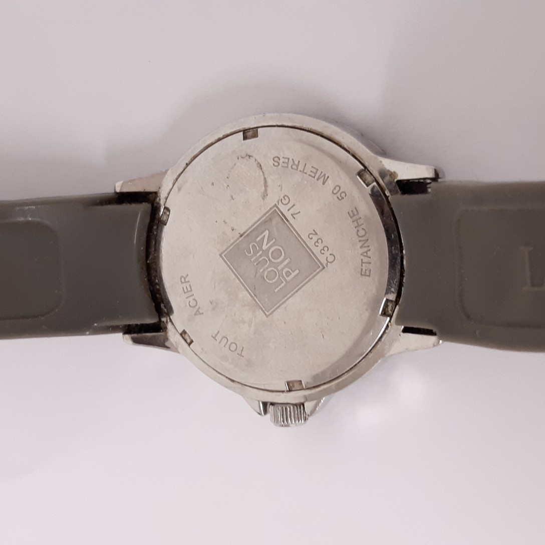 Montre vintage femme louis Pion avec cadran en acier numérotée C332 7IG - Photo 4
