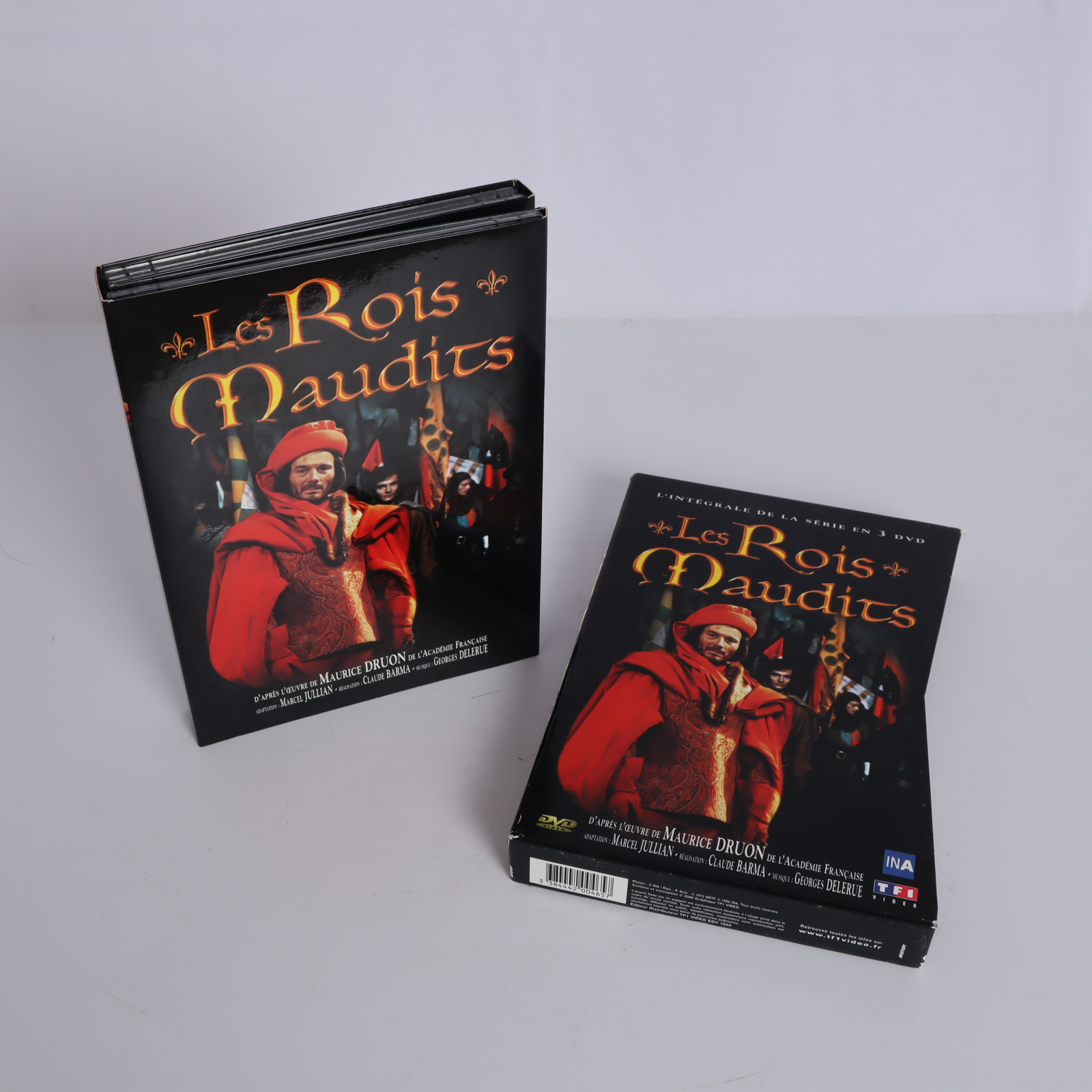 Coffret Intégrale 3 DVD - Les Rois Maudits (Série Culte 1972) Bon état - Vue 4 - 
