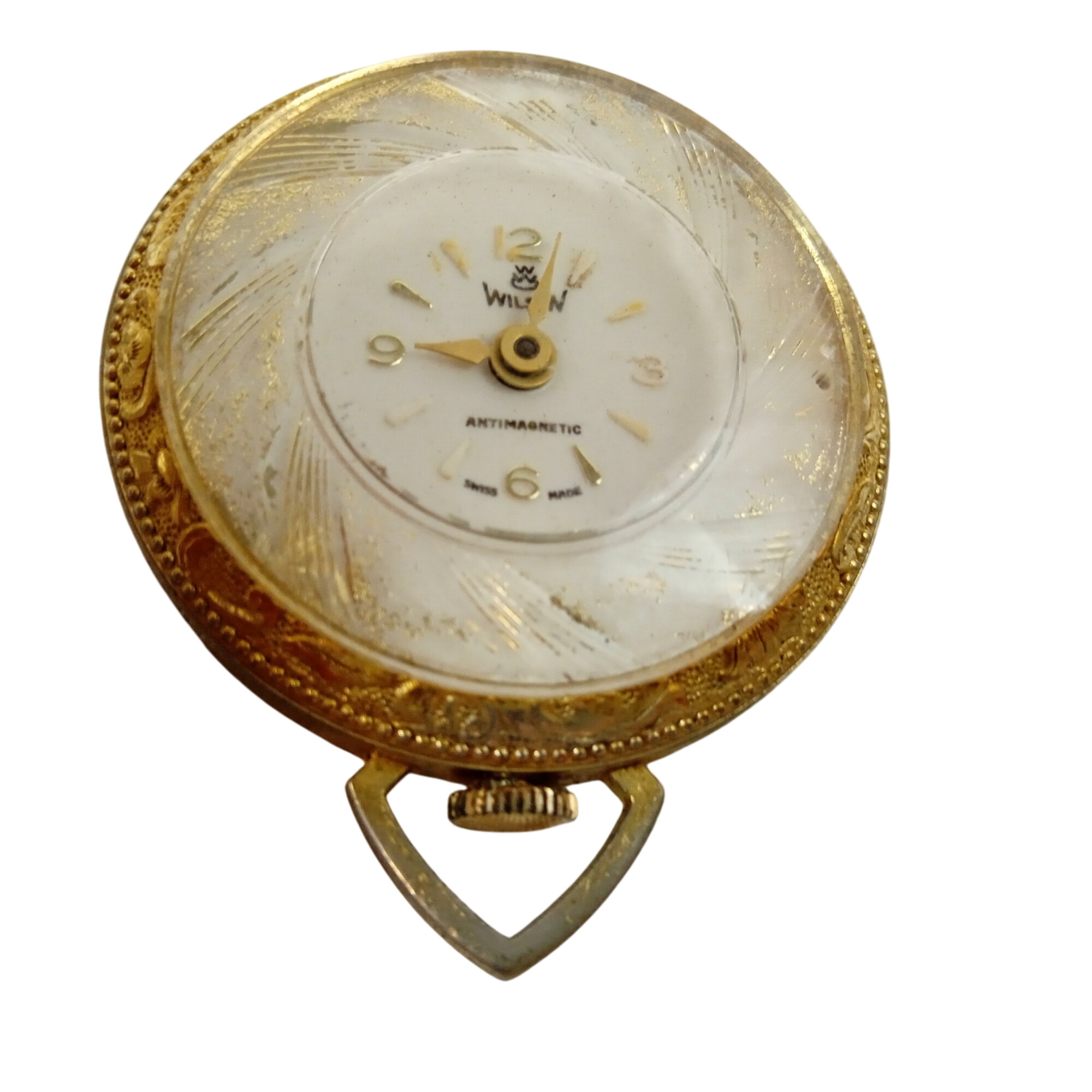 Ancien montre pendentif mécanique WILSON pour femme - Photo 0