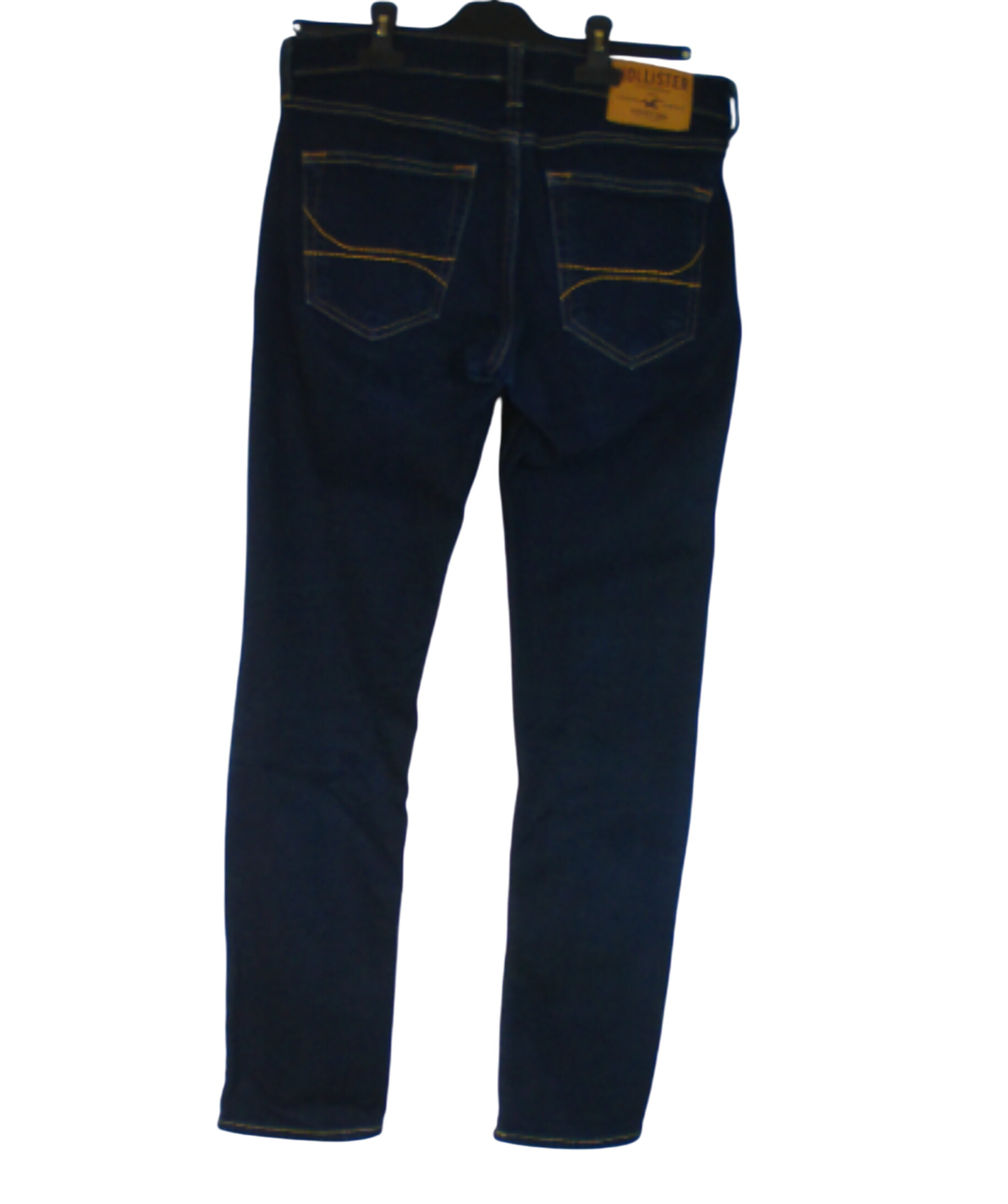 Jean homme HOLLISTER, jean bleu marine, taille 40 - Photo 1