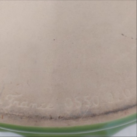 Plat four céramique vert anis " Esprit de cuisine" - Très bon état - Photo 5