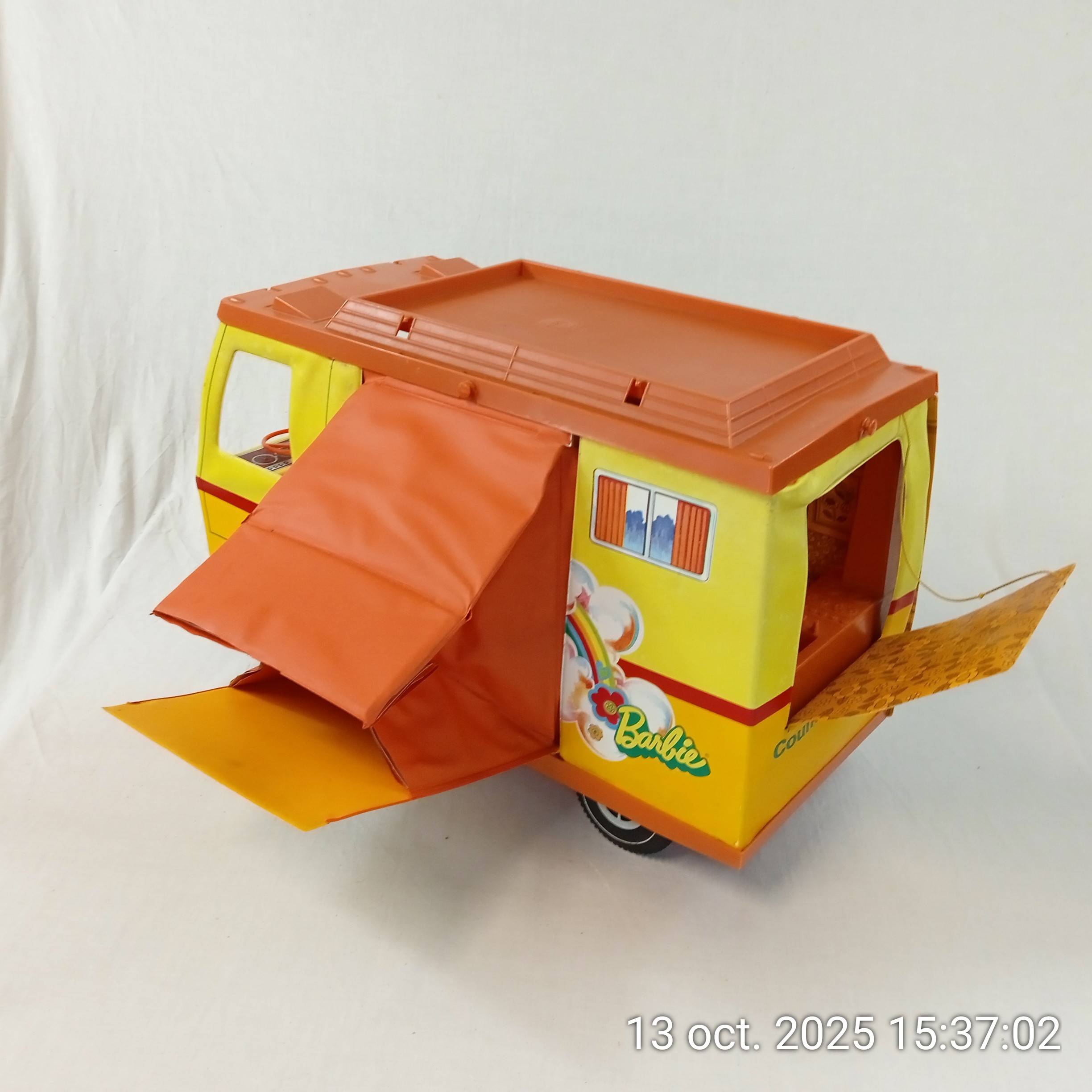 Barbie Camping-car 1970 CAMPER Mattel Bon état - Vue 2 - 
