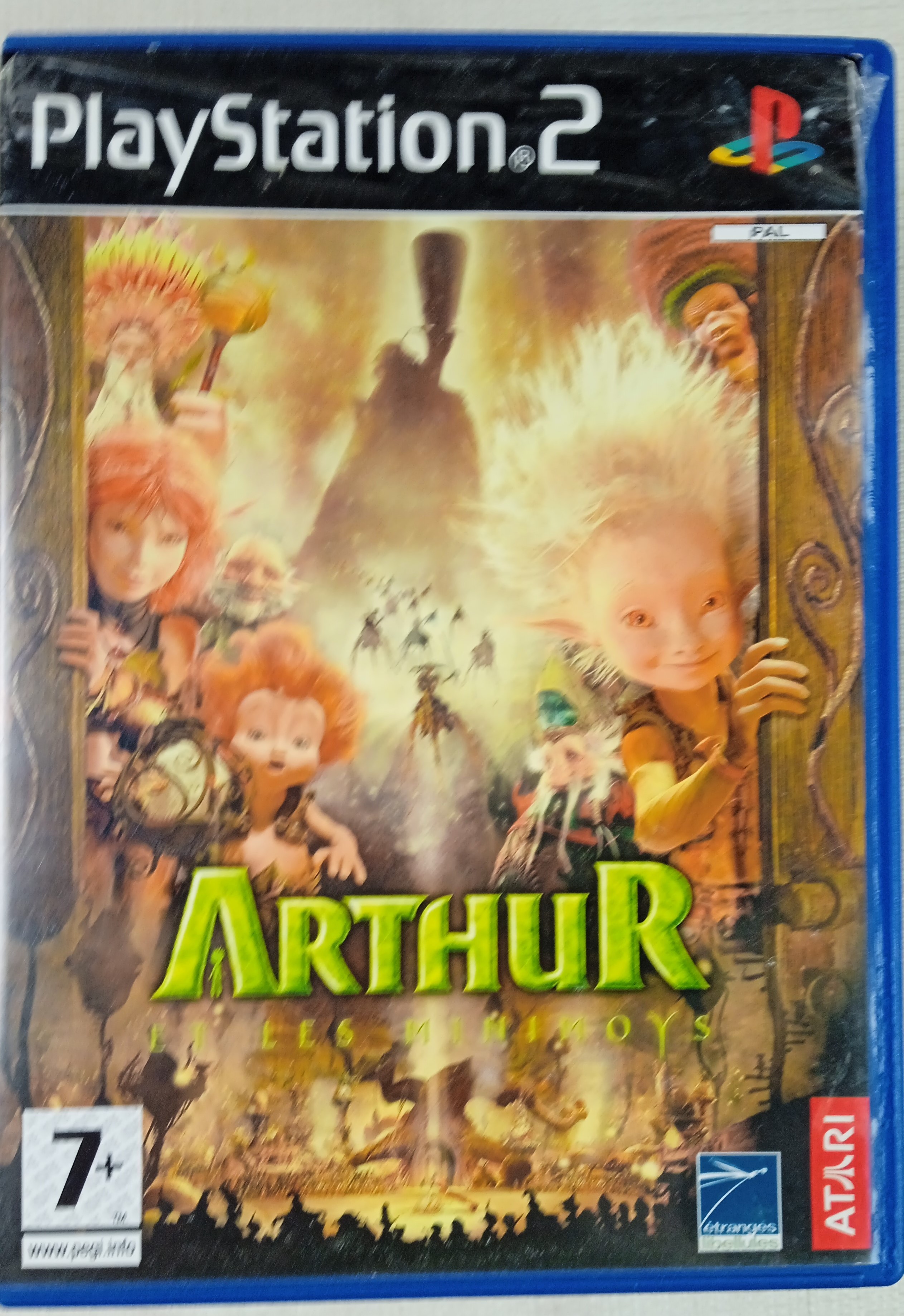 Lot de 6 jeux PS 2 ( livre de la jungle, Worms 3 D, Grranturismo 3, Arthur et les Minimoys, Tiger wood , Shrek 2 ) Bon état - Vue 2 - 