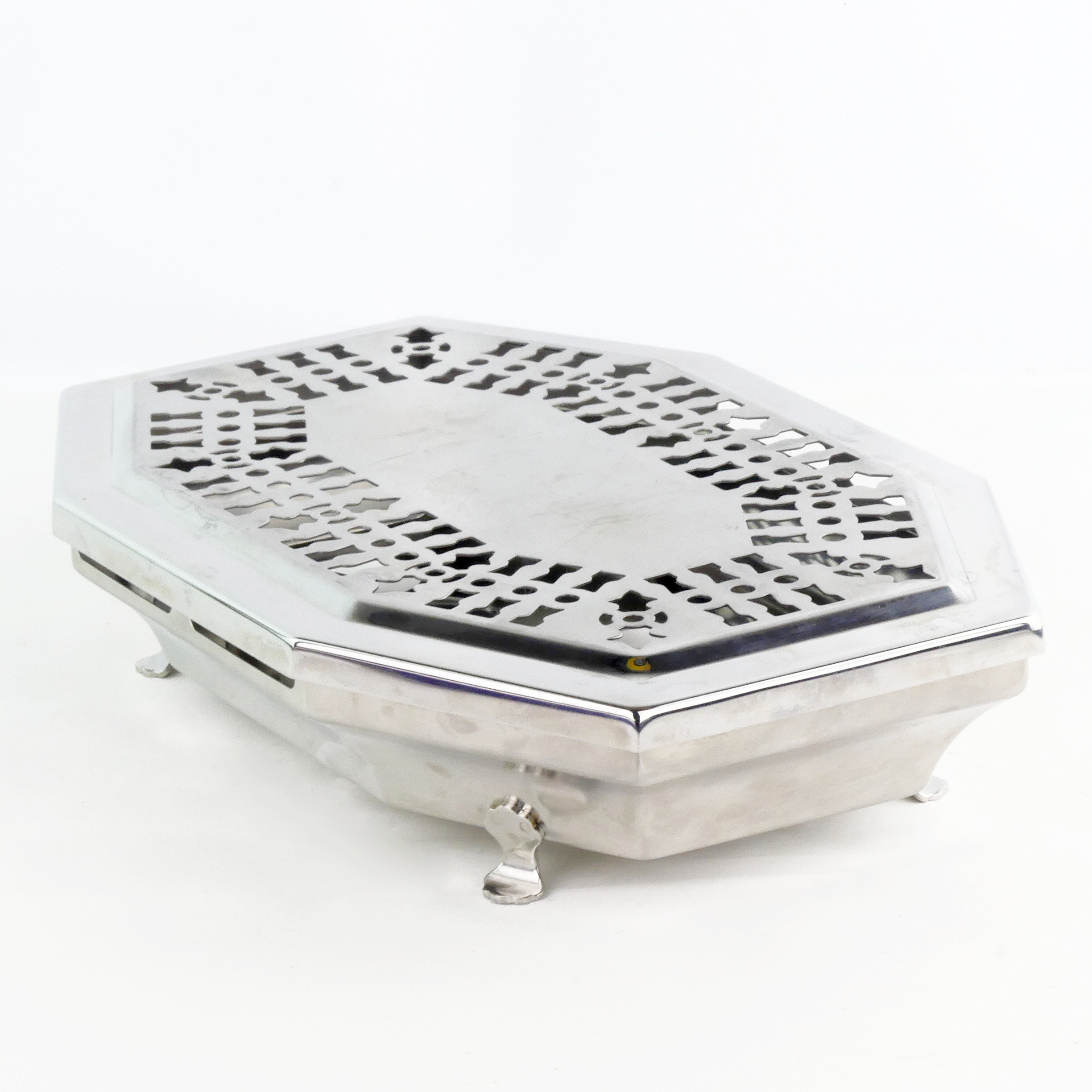 Chauffe plat octogonal en inox Jean Couzon - Photo 4