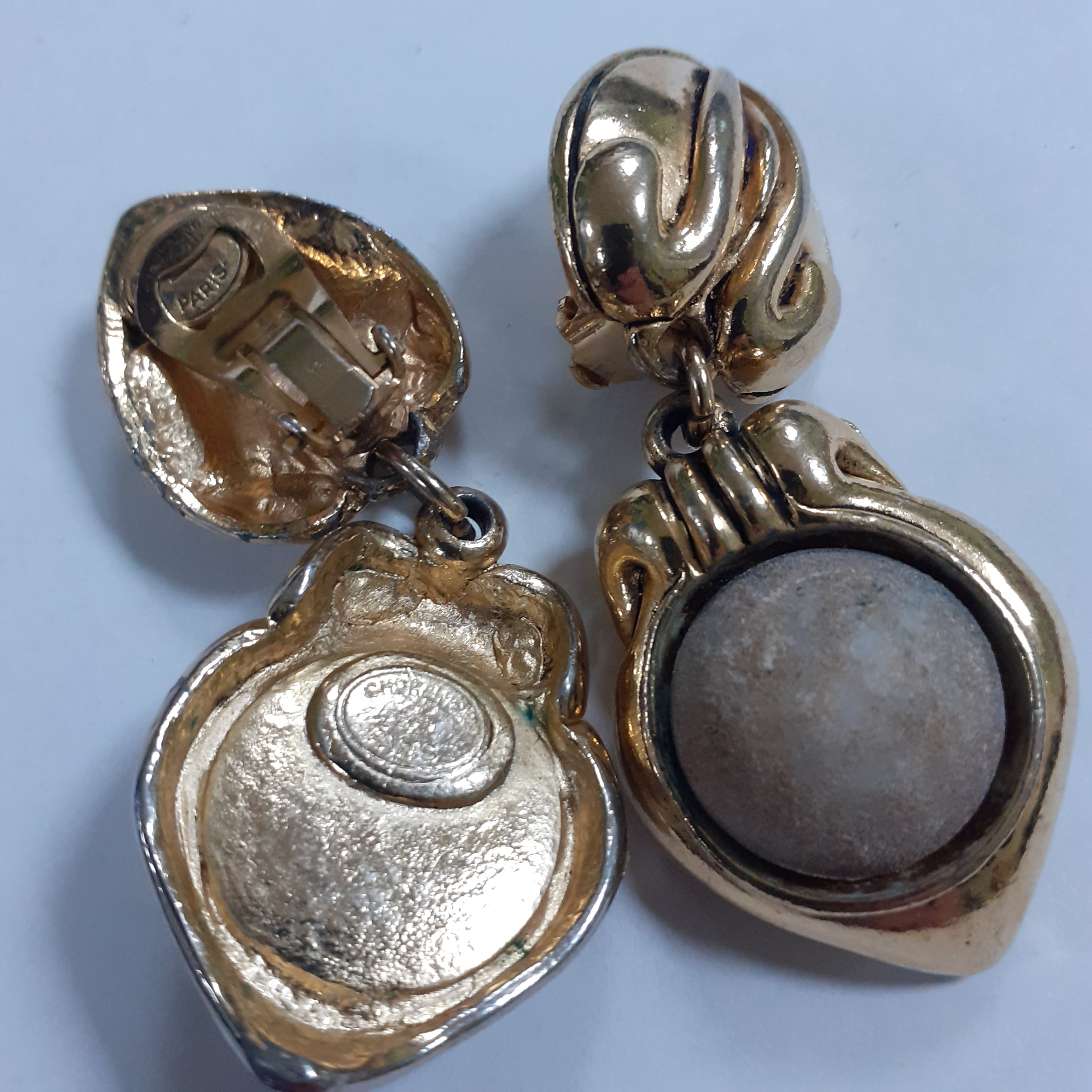 Boucles D'oreilles Rondes Vintage Imprimé Léopard, Style Rétro, Avec étiquettes