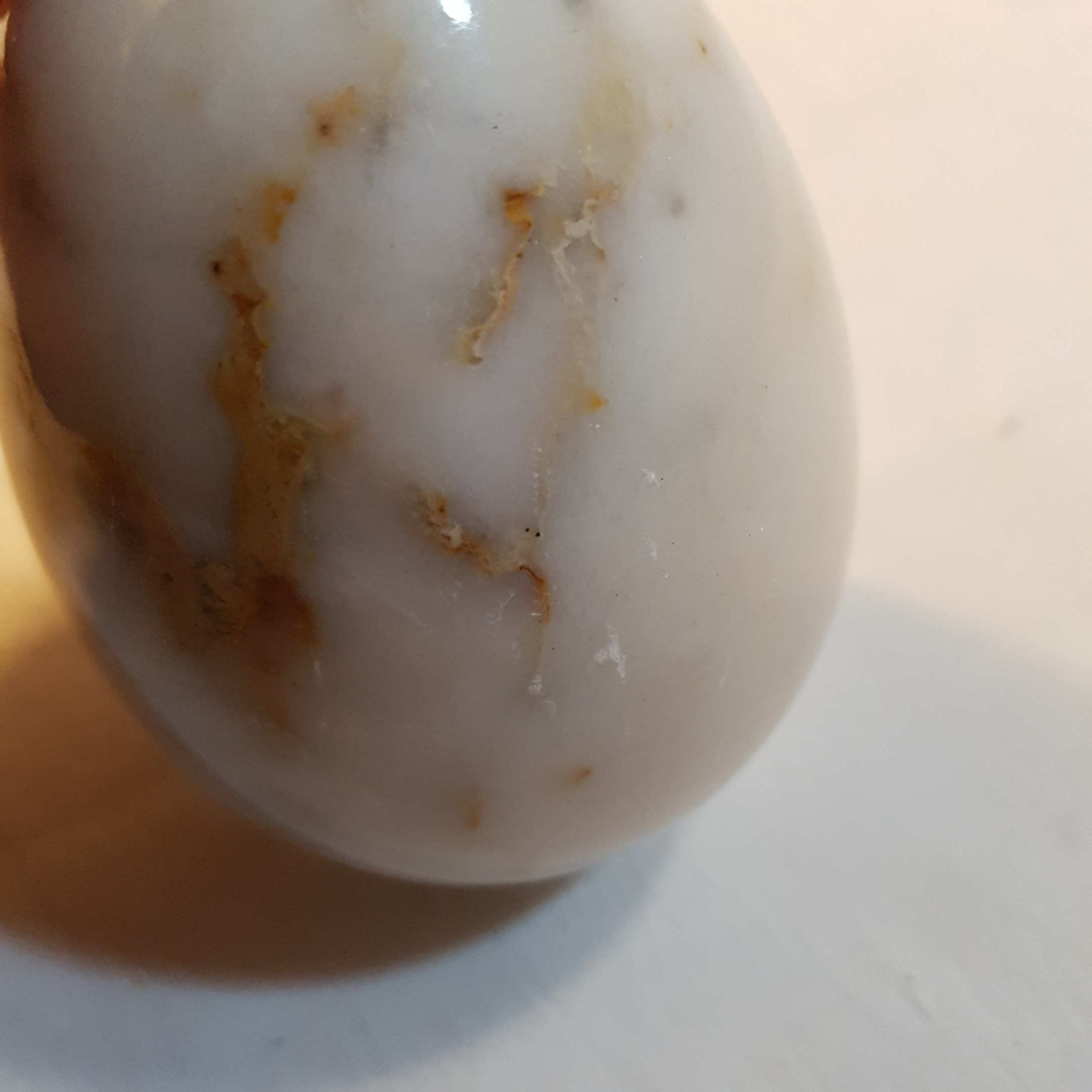 Oeuf décoratifs en marbre Très bon état - Vue 3 - 