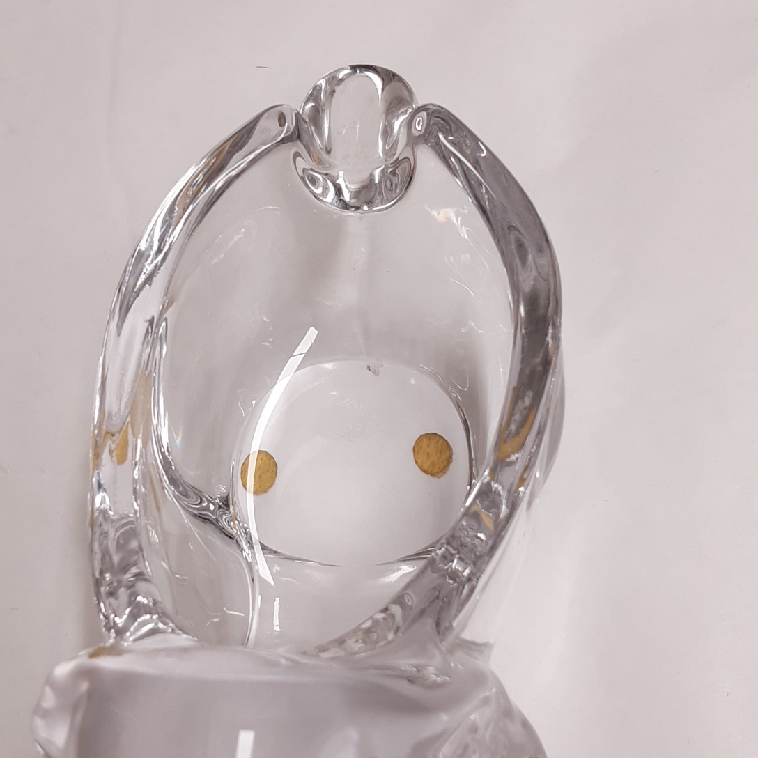 Vide-poche cristal d'art vannes de France en forme de chien - Photo 4