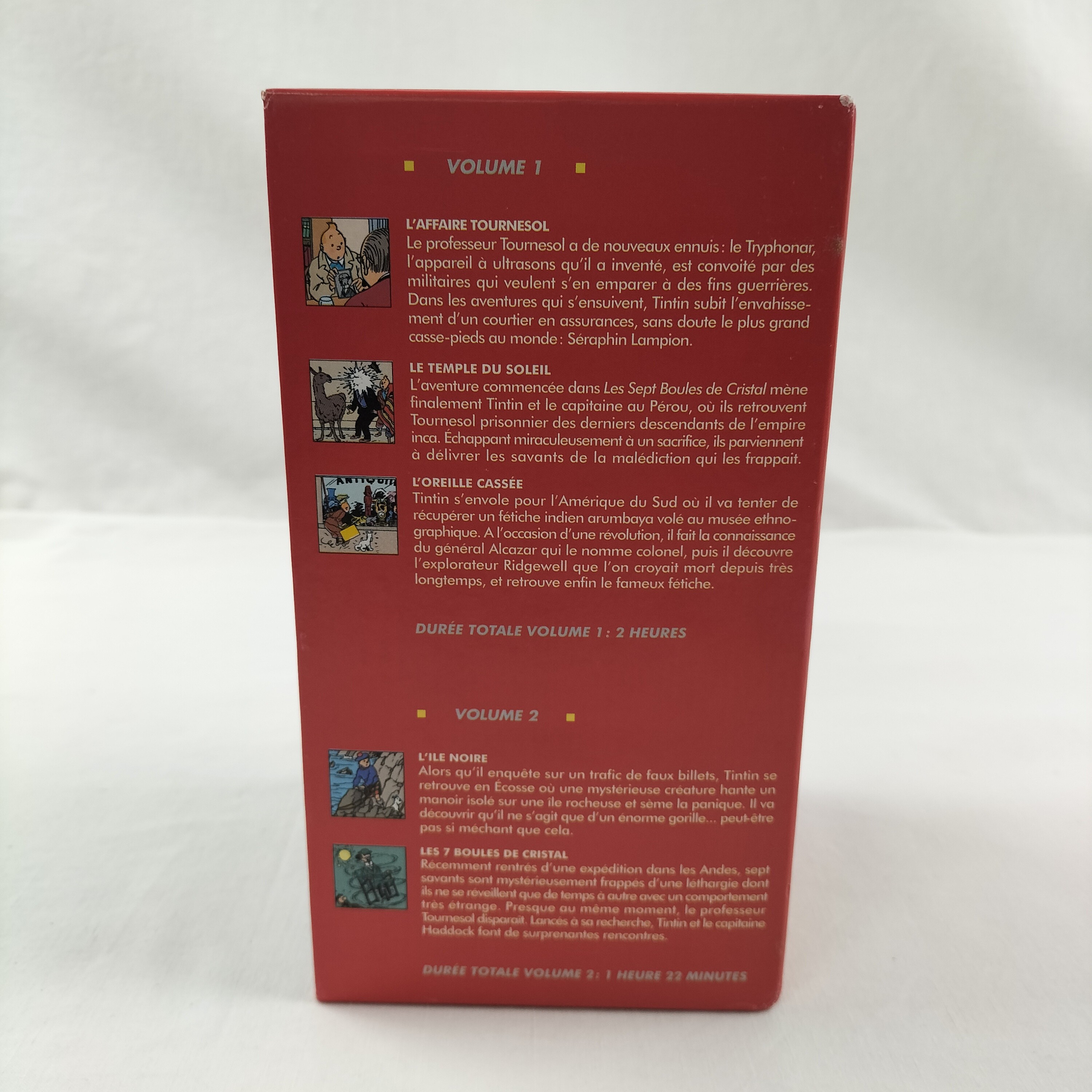 Voir photo 6 de Coffret Collector quatre VHS Tintin – 9 Aventures Cultes en Édition Coffret Collector quatre VHS Tintin – 9 Aventures Cultes en Édition Bon état - Vue 6 -