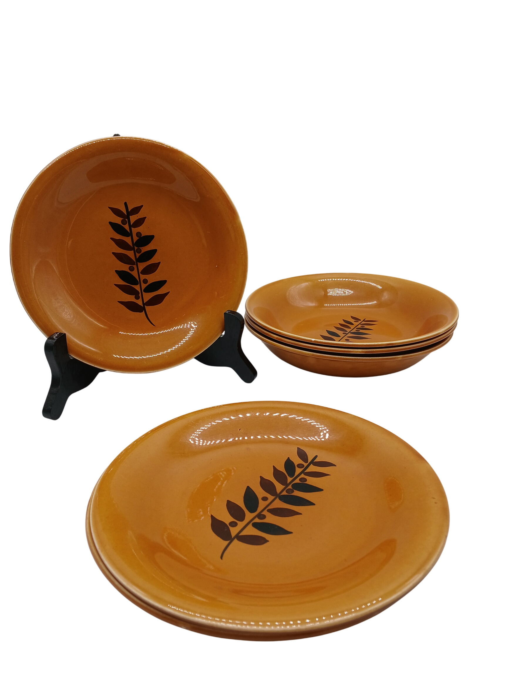Lot de 6 assiettes en céramique - Photo 0