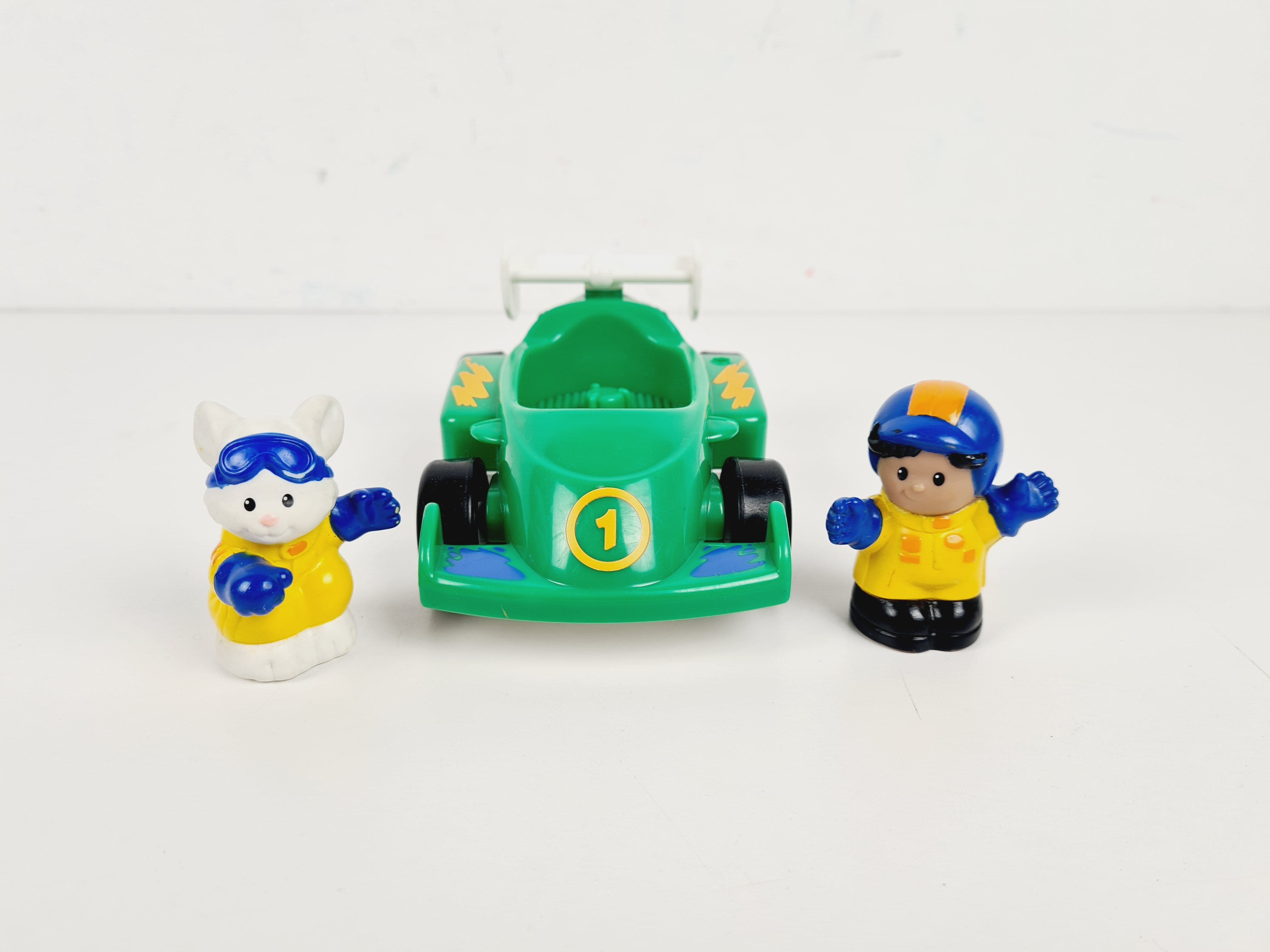 1 er Age - La voiture de course - Fischer Price 1998  - Photo 1