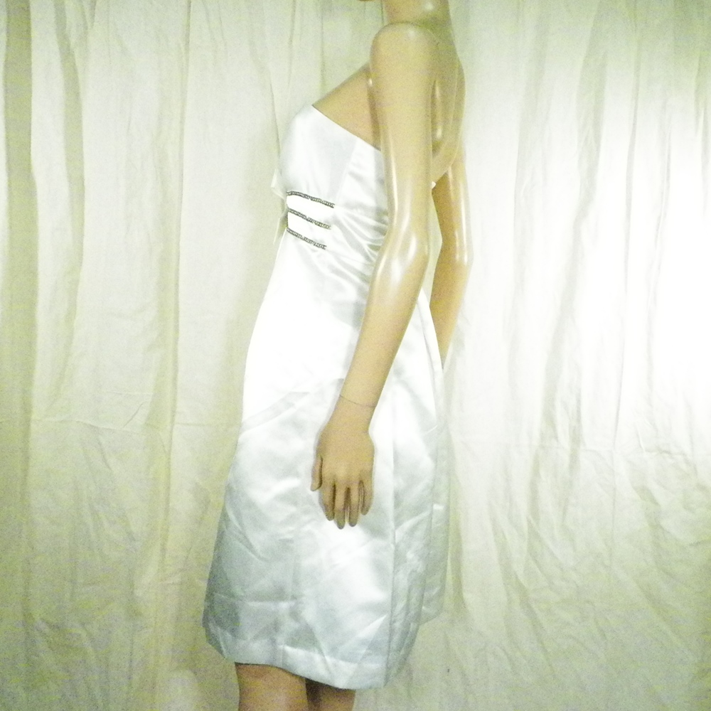 Robe De Soirée Ecru ALAIN MANOUKIAN T 38.  - Vue 2 - 