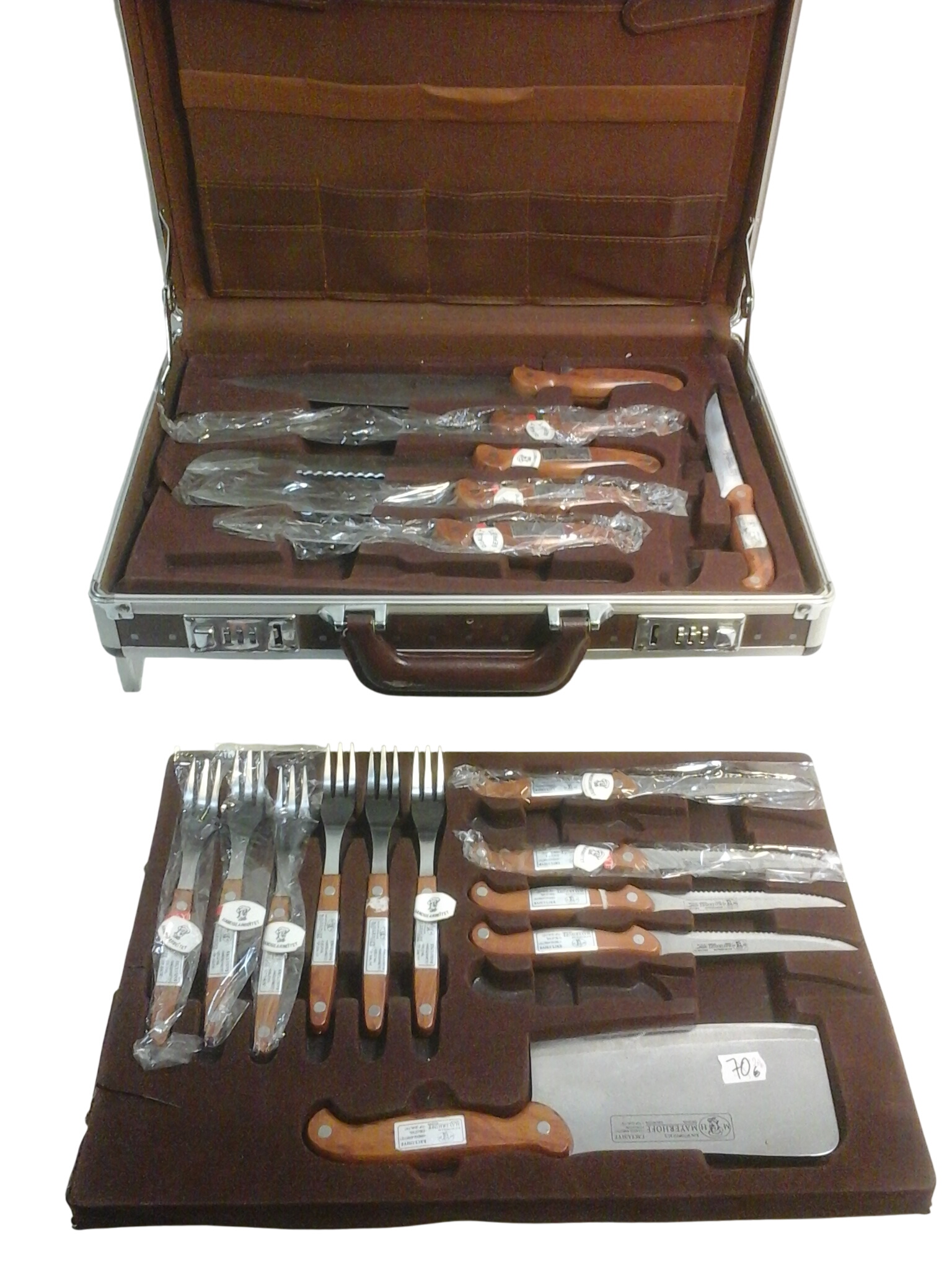 Malette couteaux service de table - Très bon état sur Label Emmaüs