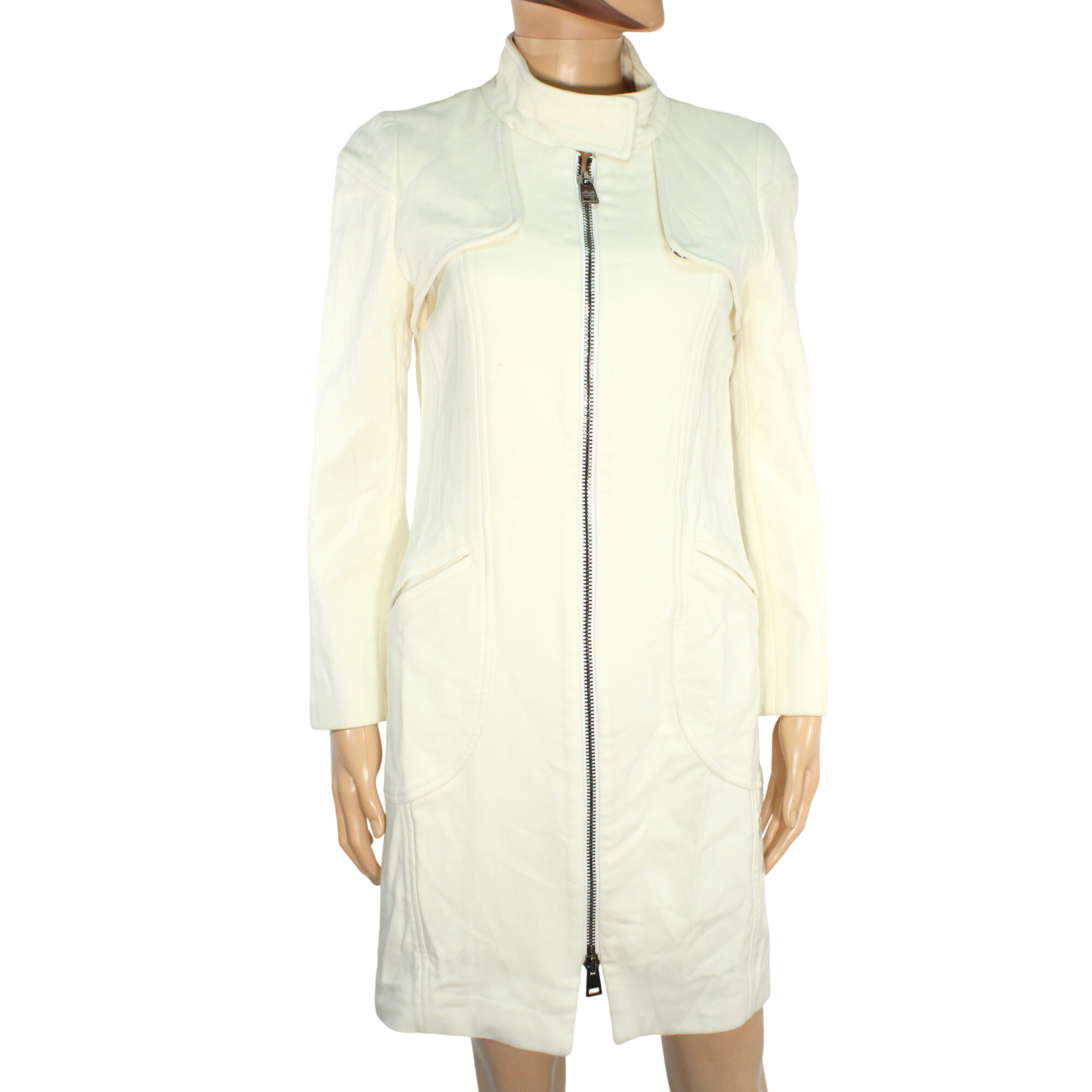 Manteau Femme Ecru LIU.JO Taille 42 Bon état -  reconditionné disponible sur Label Emmaüs