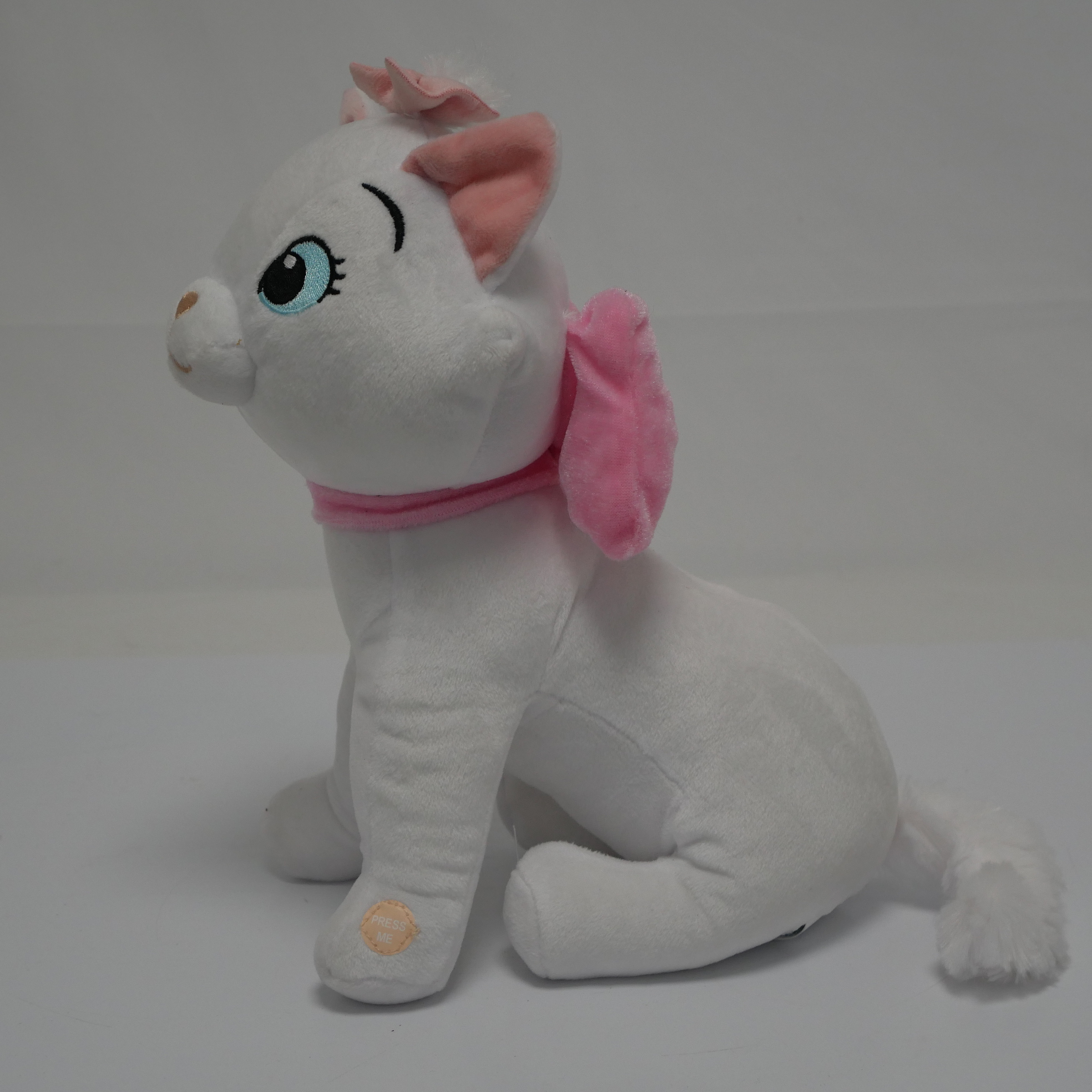 Peluche sonore Marie des "Aristochats", 30 cm Très bon état - Vue 2 - 