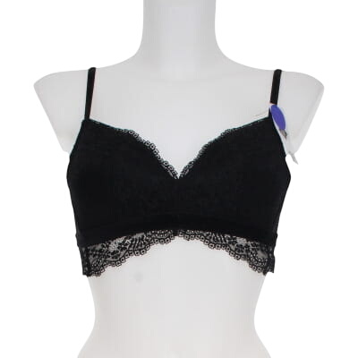 Soutien-gorge avec dentelles sans armatures - Taille 85B - tex - Modalova