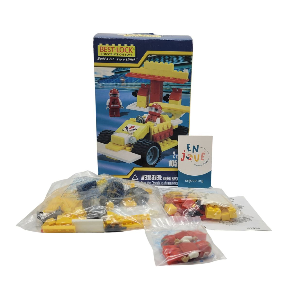 Jeu de construction - Best-Lock 105 pièces - Construction Toys - À partir de 5 ans.  - Vue 2 - 