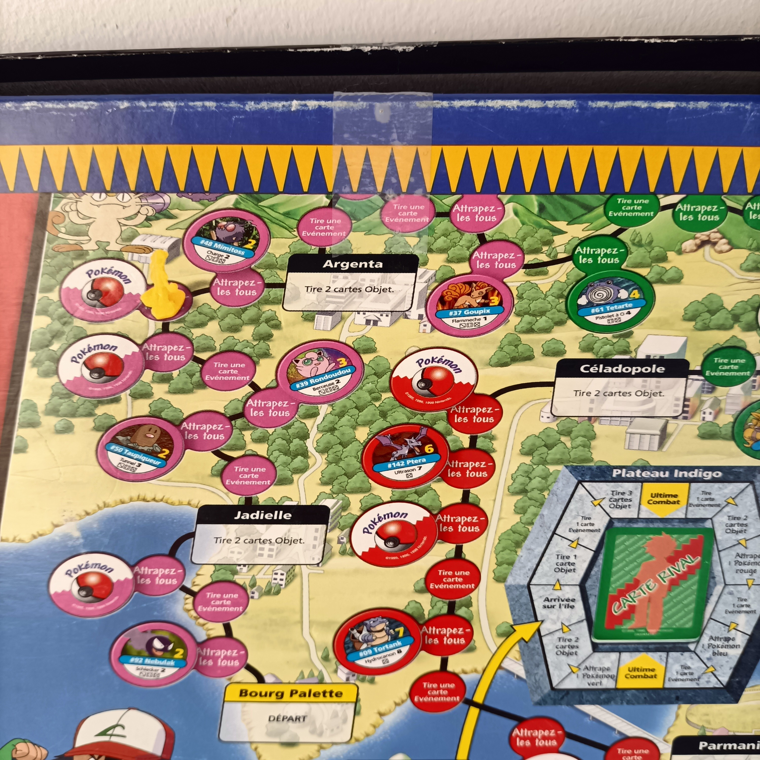 Jeu de société Pokémon Maître dresseur - MB jeux, 2000 Nintendo Bon état - Vue 19 - 