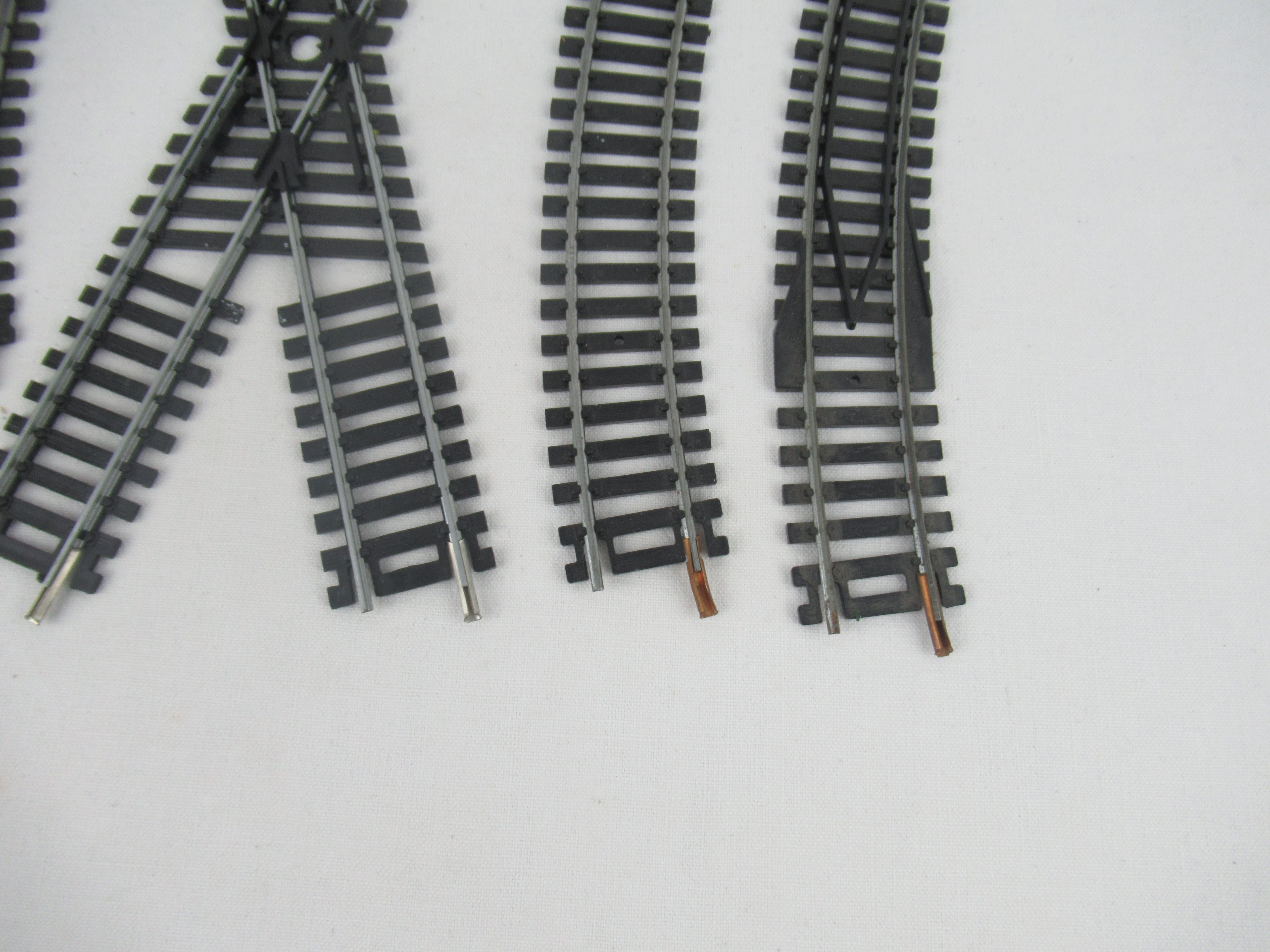 11 rails Jouef N/3030 N/3020 N/3035 et croisement Bon état - Vue 5 - 