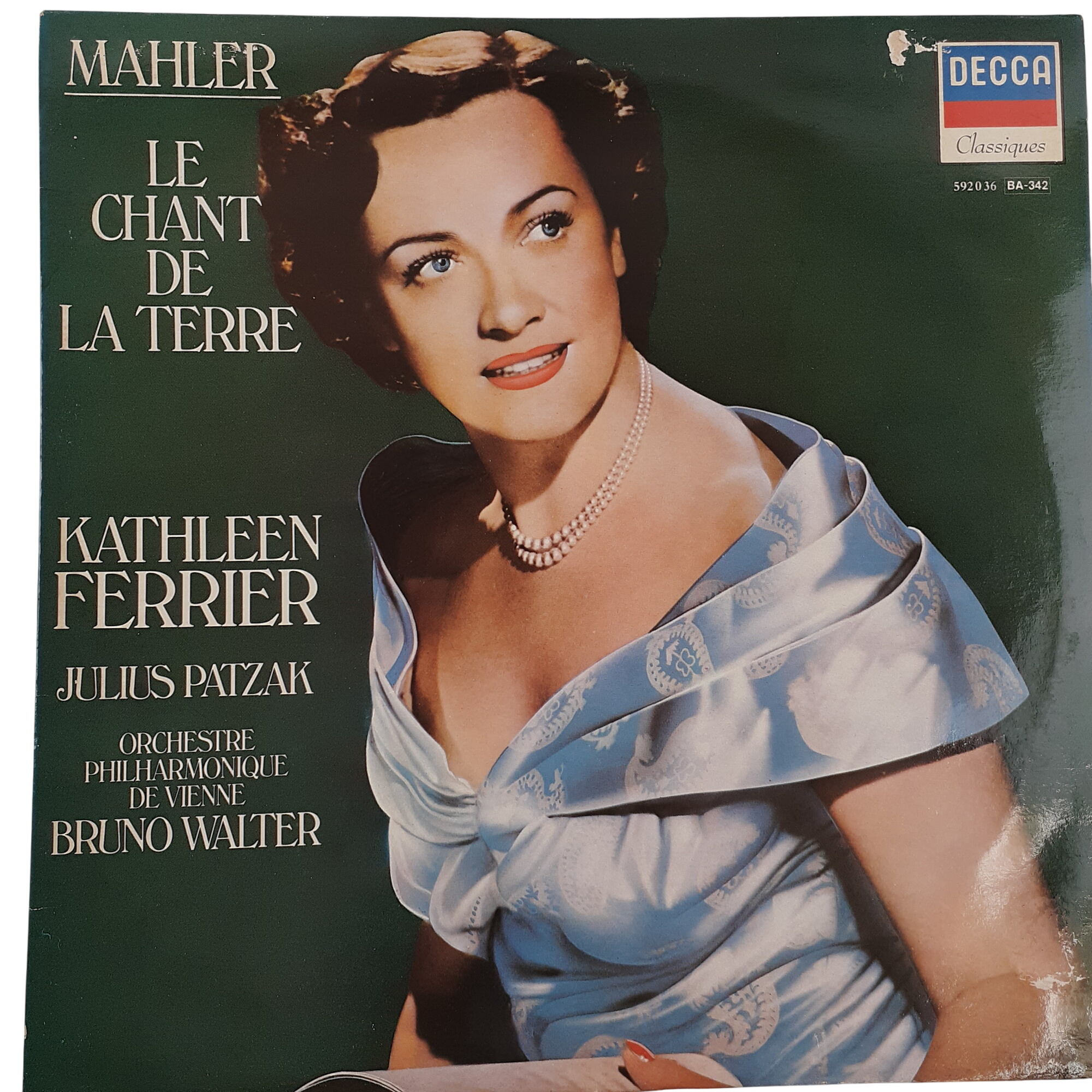 Acheter Gustav Mahler - Le chant de la terre Très bon état - 10,00 € Gustav Mahler - Le chant de la terre Très bon état - reconditionné disponible sur Label Emmaüs