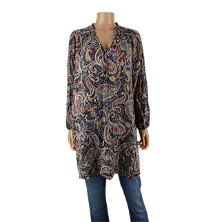 Blouse imprime cachemire - taille 44 - burton - Modalova