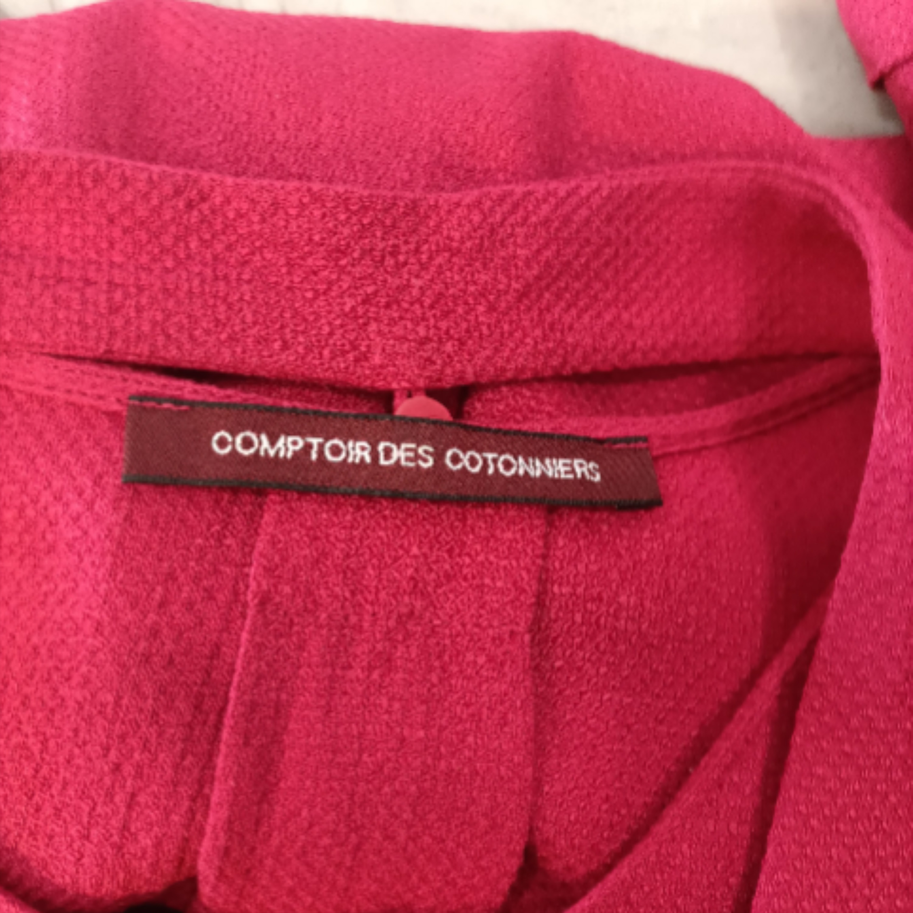 Blouse col cravate amovible - Comptoir des Cotonniers - Taille 38 - Photo 7