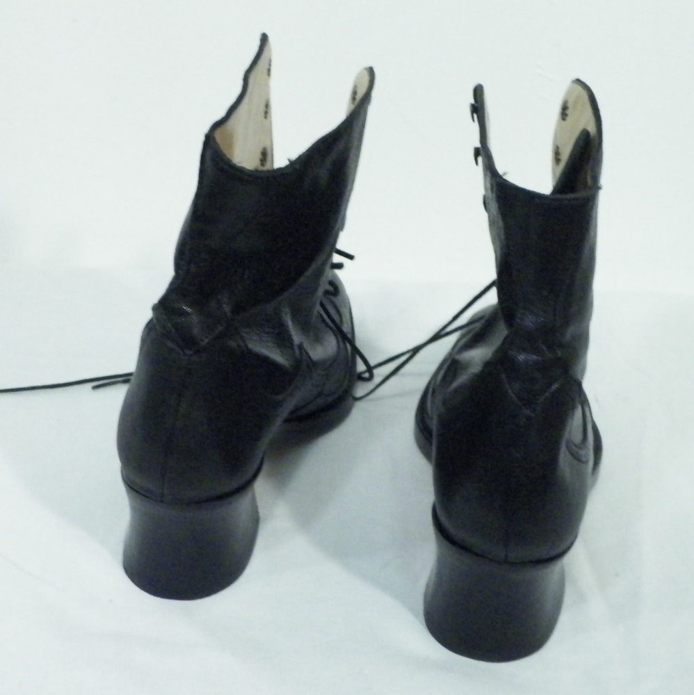 Bottine Femme Noire MOSQUITOS P 35. Bon état - Vue 2 - 