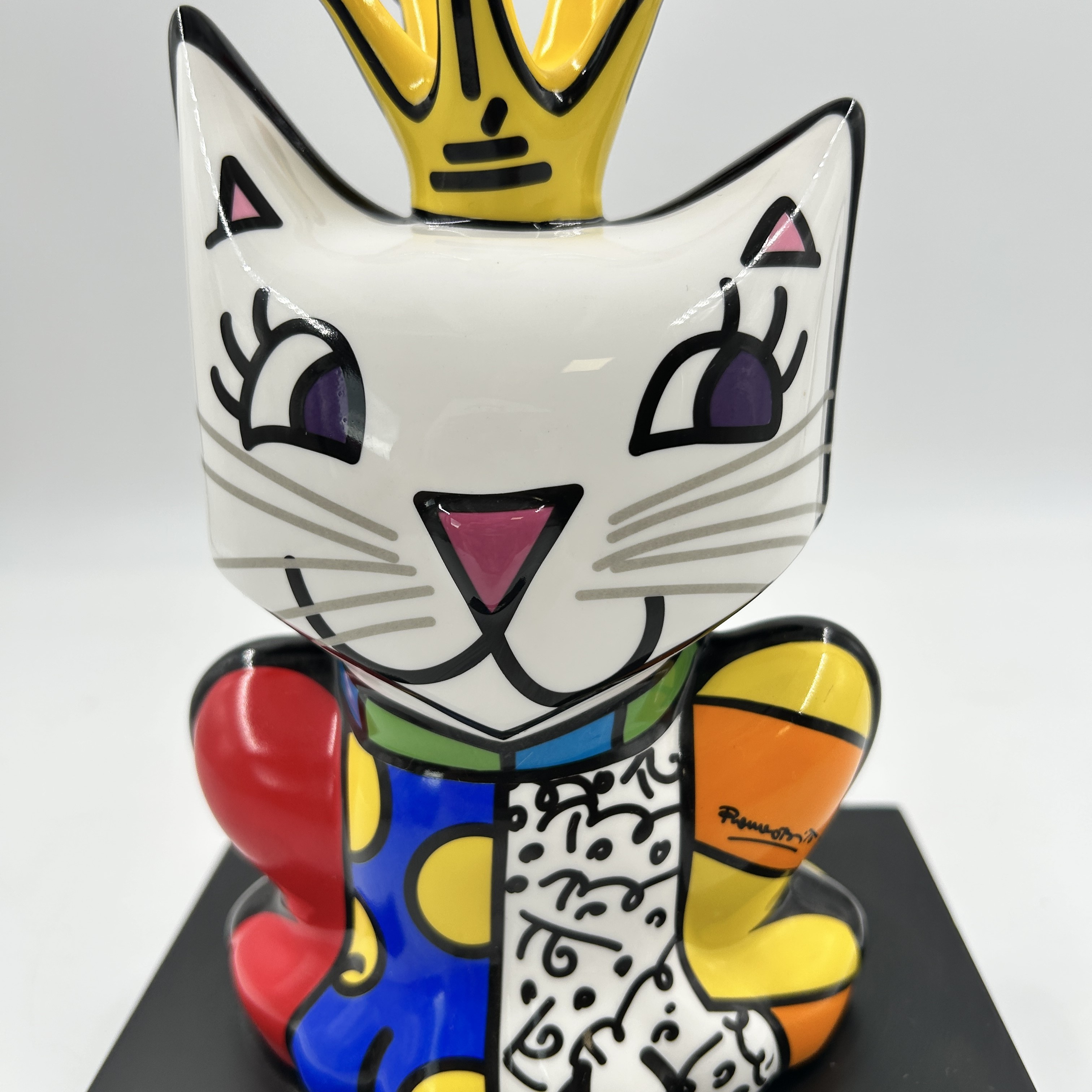Chat pop art by Romero Britto - Photo 1