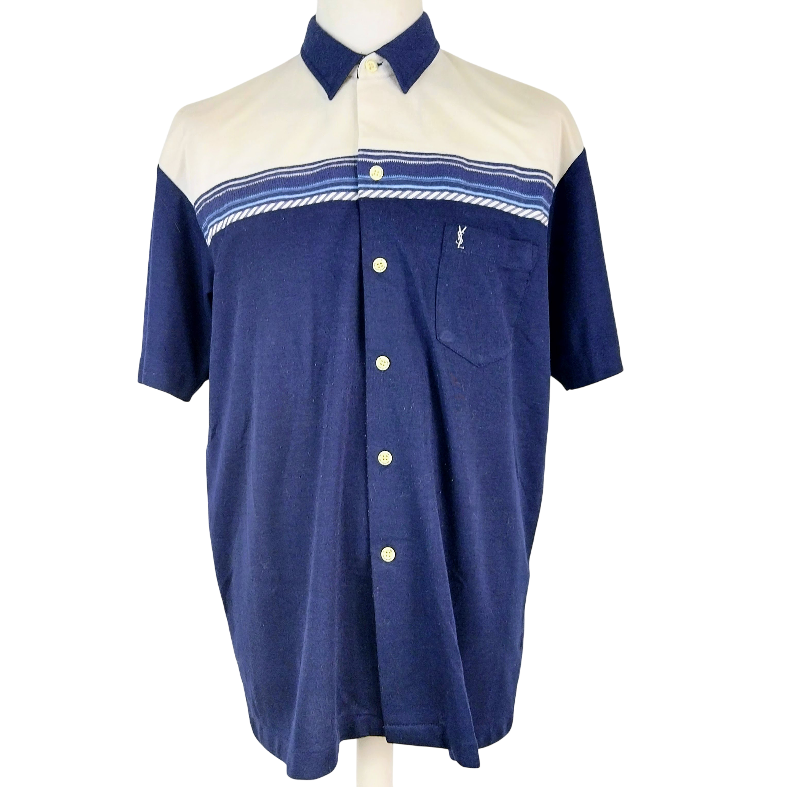 Chemise Vintage - Yves Saint Laurent - XXL Très bon état -  reconditionné disponible sur Label Emmaüs