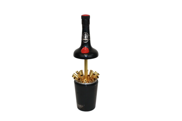 Distributeur de cigarettes vintage années 70- forme de bouteille - Photo 0