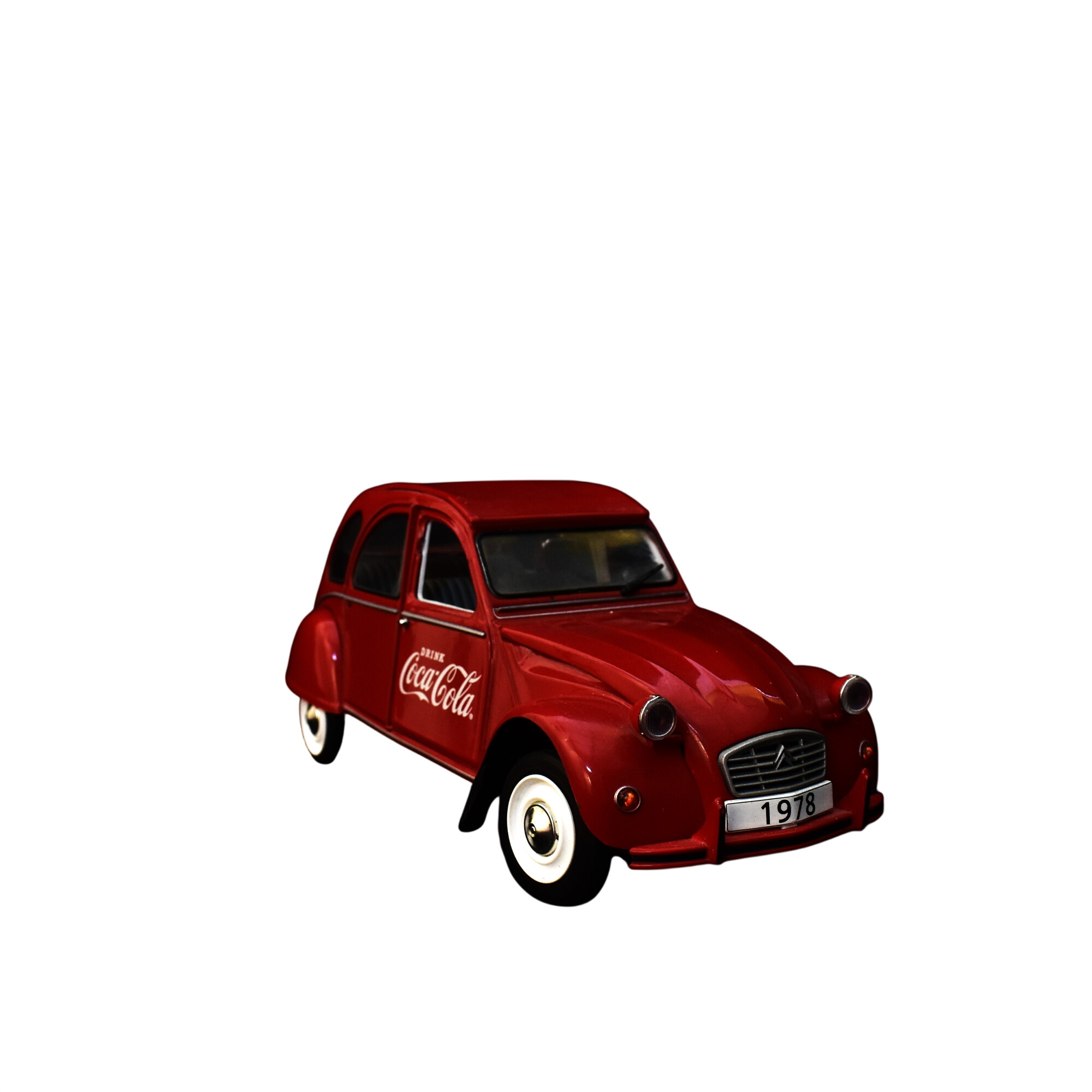 Miniature 1/18e Solido Citroën 2cv-Coca Cola Très bon état -  reconditionné disponible sur Label Emmaüs