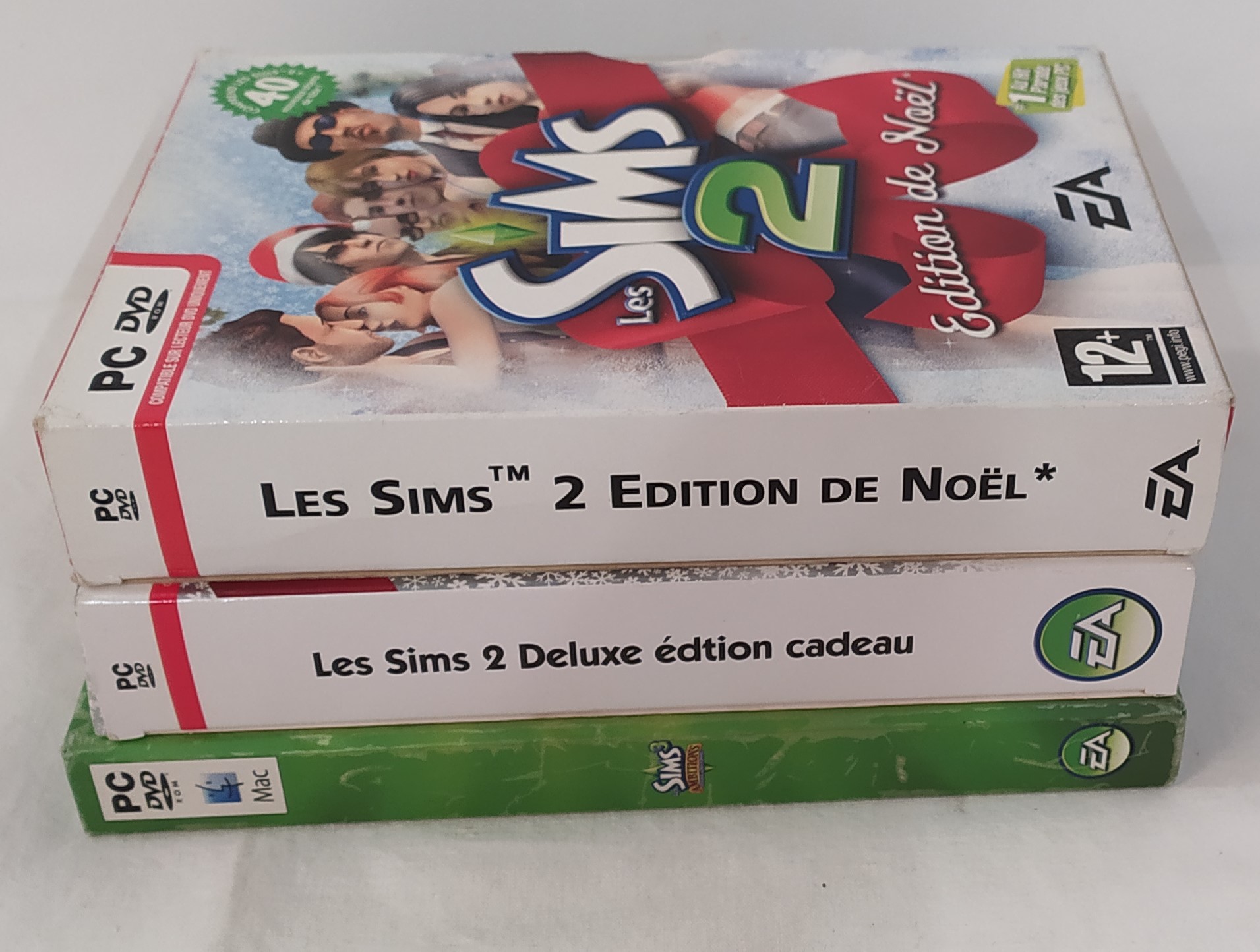 Coffret Les SIMS 3 jeux État correct - Vue 4 - 