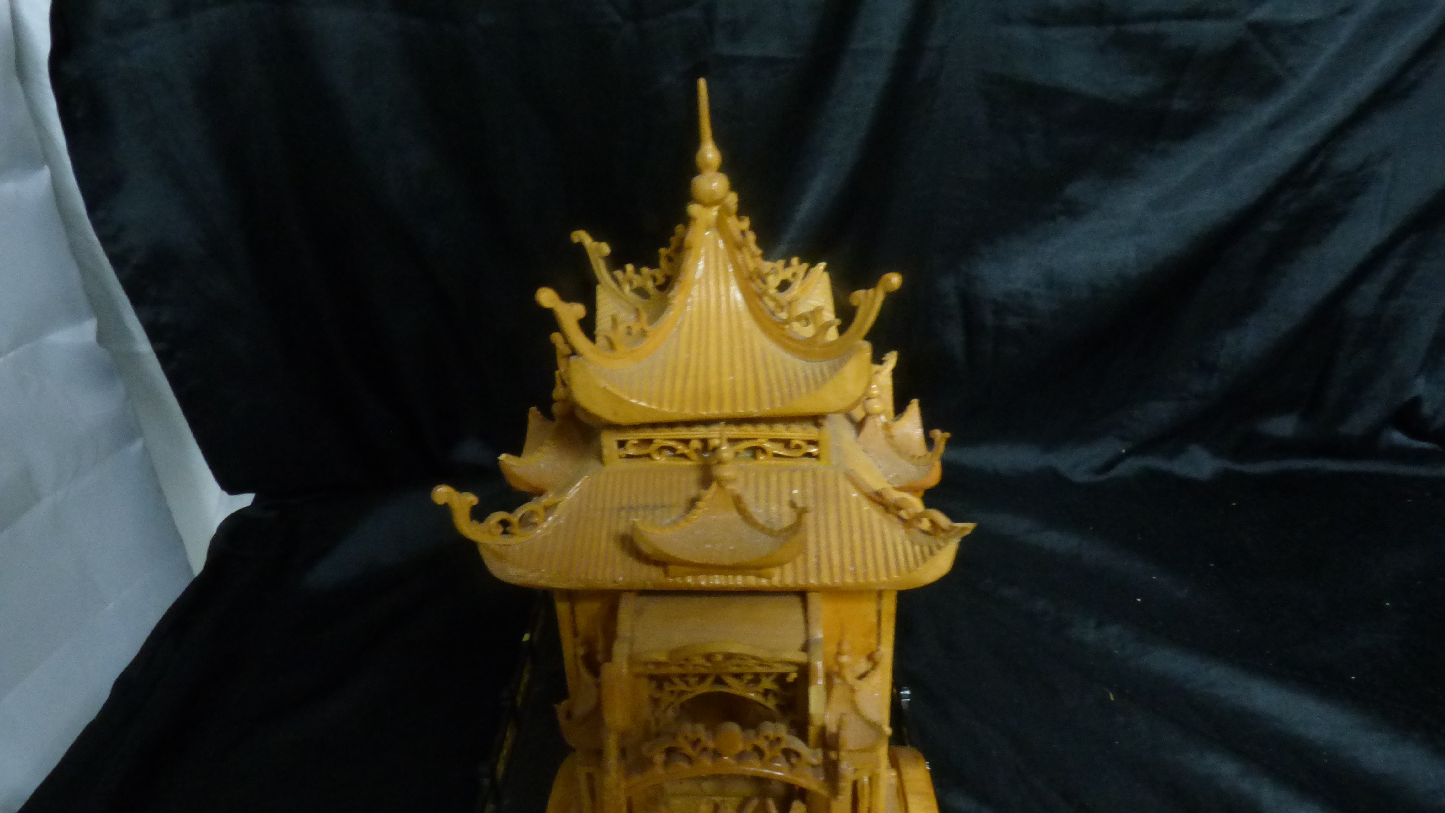 Diorama Chinois Rhinocéros tirant une calèche d'empereur - Photo 18