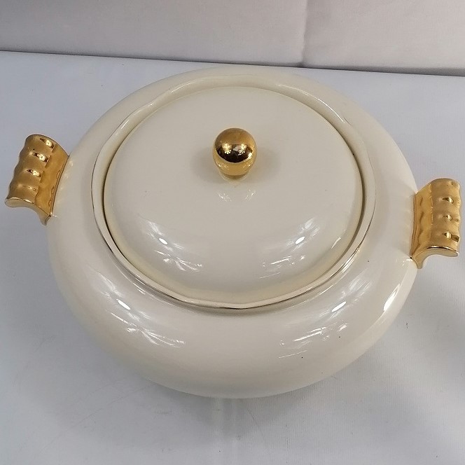 Voir photo 2 de Soupière en faïence Villeroy et Boch déco Soupière en faïence Villeroy et Boch déco État correct - Vue 2 -