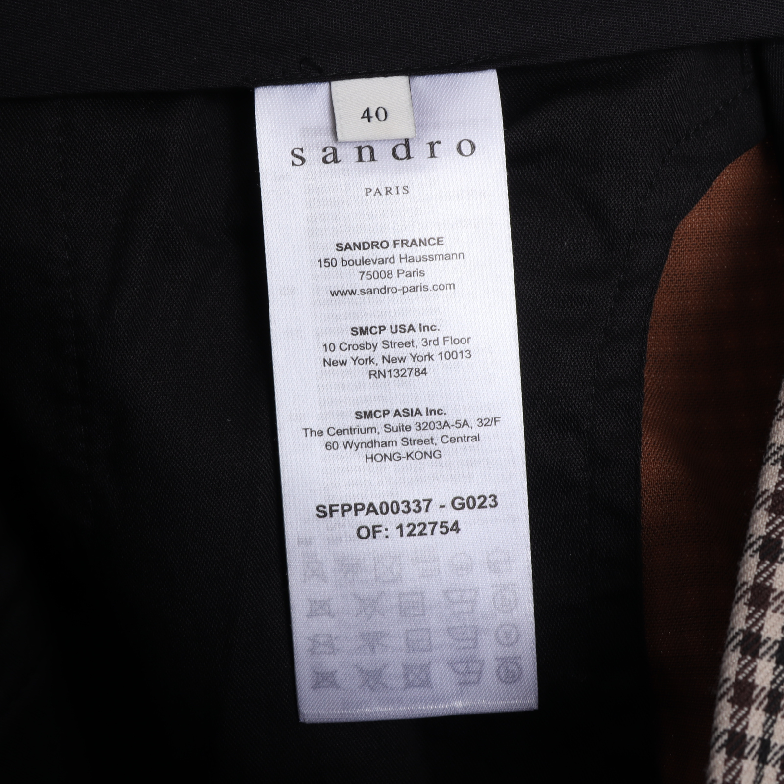Voir photo 6 de Pantalon femme Sandro - T40 Pantalon femme Sandro - T40 Très bon état - Vue 6 -