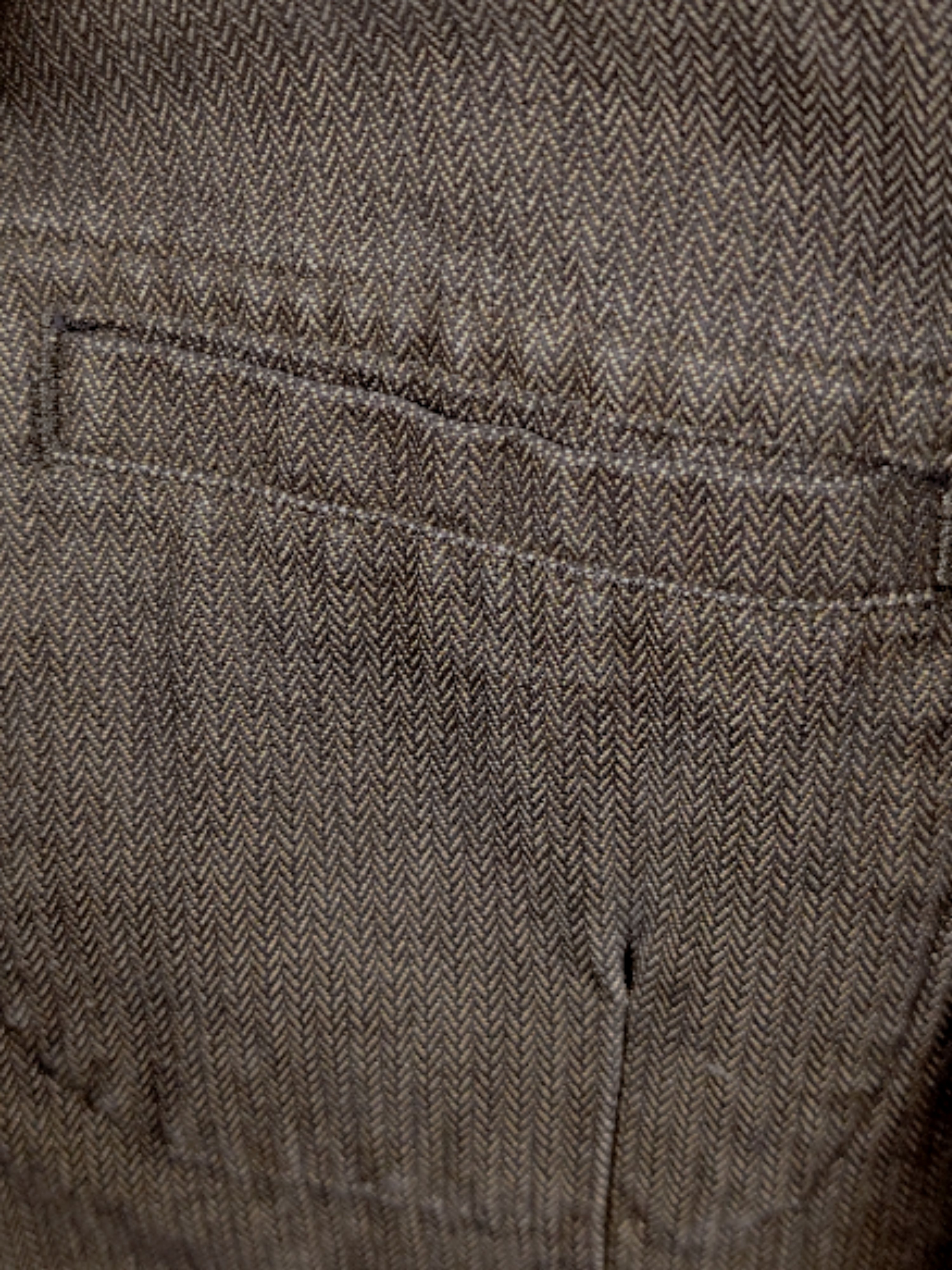 It's Veste marron vintage Homme T44/46/XL - Photo 5
