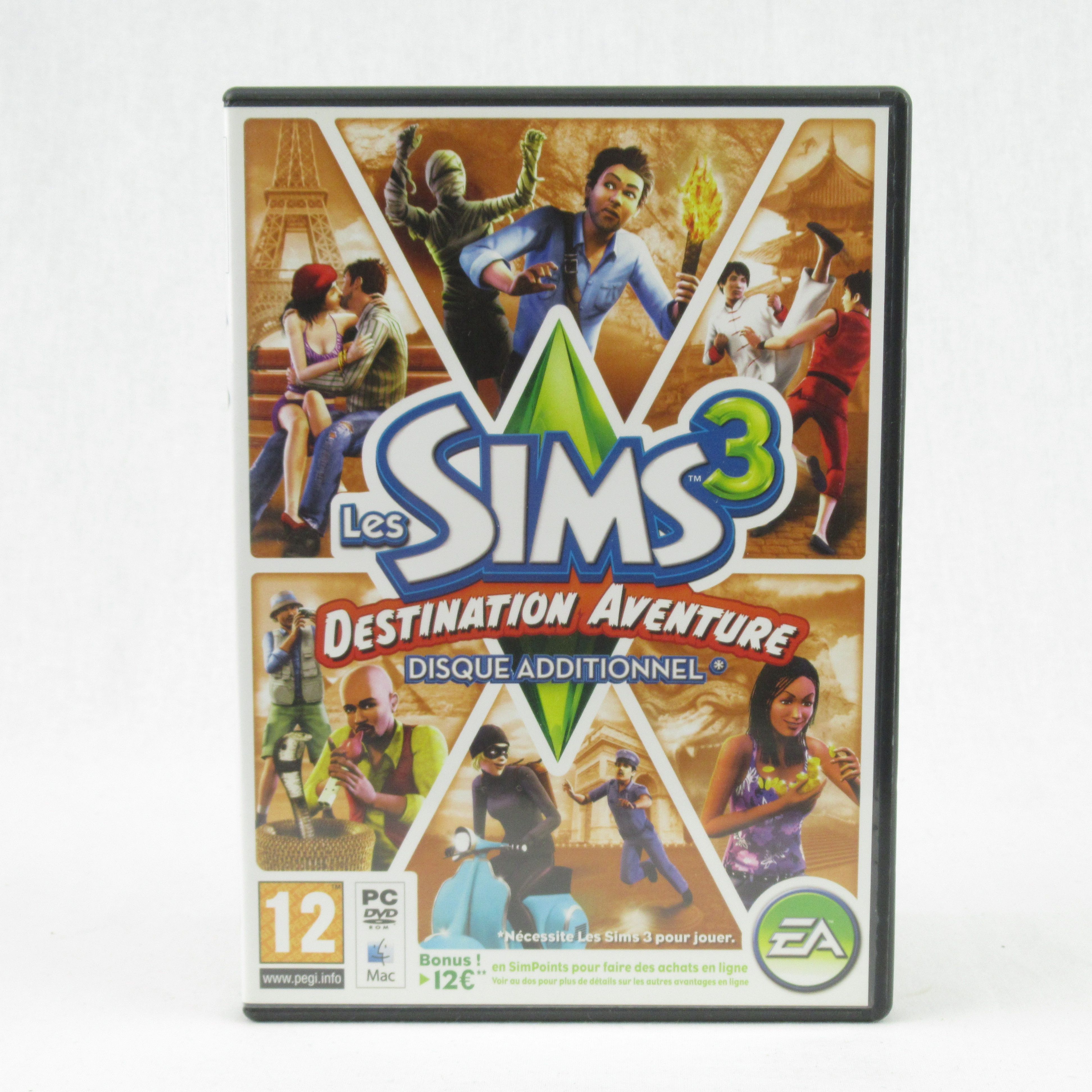 Jeu PC Les Sim's 3 + 2 DLC (université + aventure) - EA games   - Vue 8 - 