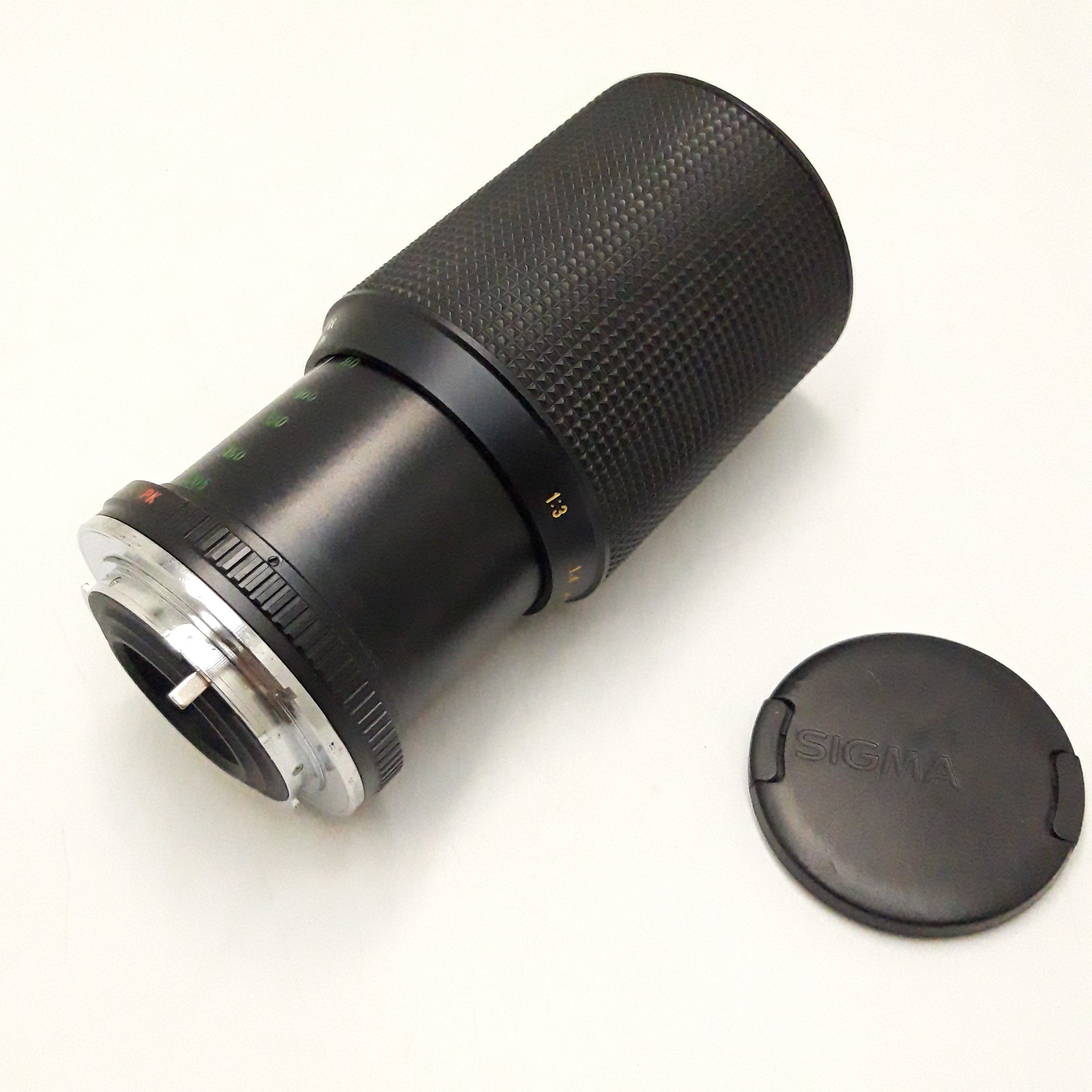 Objectif Sigma auto macro zoom 1:4.5 f=80-205mm 52 No.4100706 Zykkor M.C Bon état - Vue 2 - 