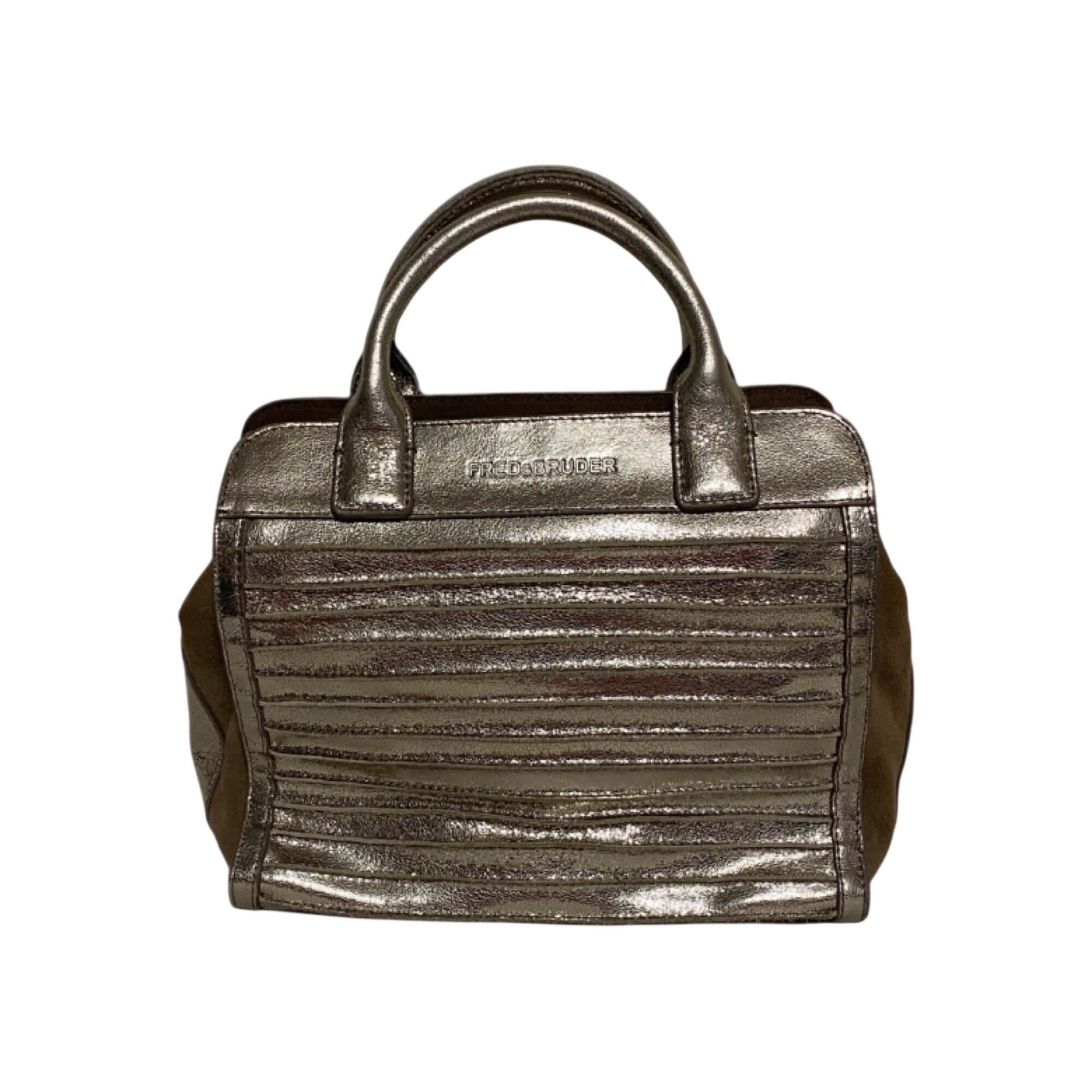 Sac Femme à main métallisé - FREDSBRUDER Très bon état -  reconditionné disponible sur Label Emmaüs