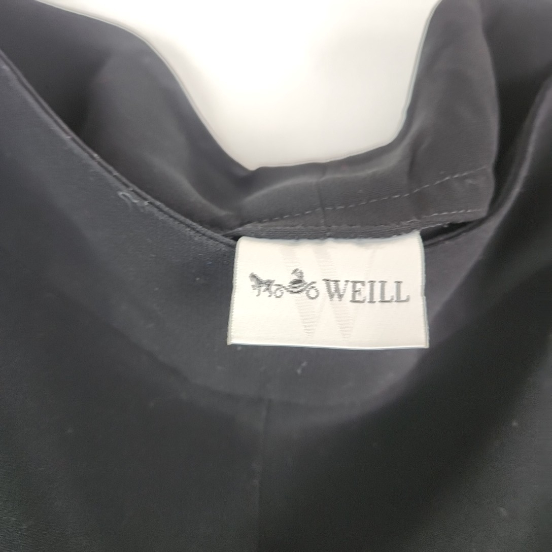 Weill - Pantalon noir 100% polyester - Taille 48 longueur= 101 cm Très bon état - Vue 4 - 