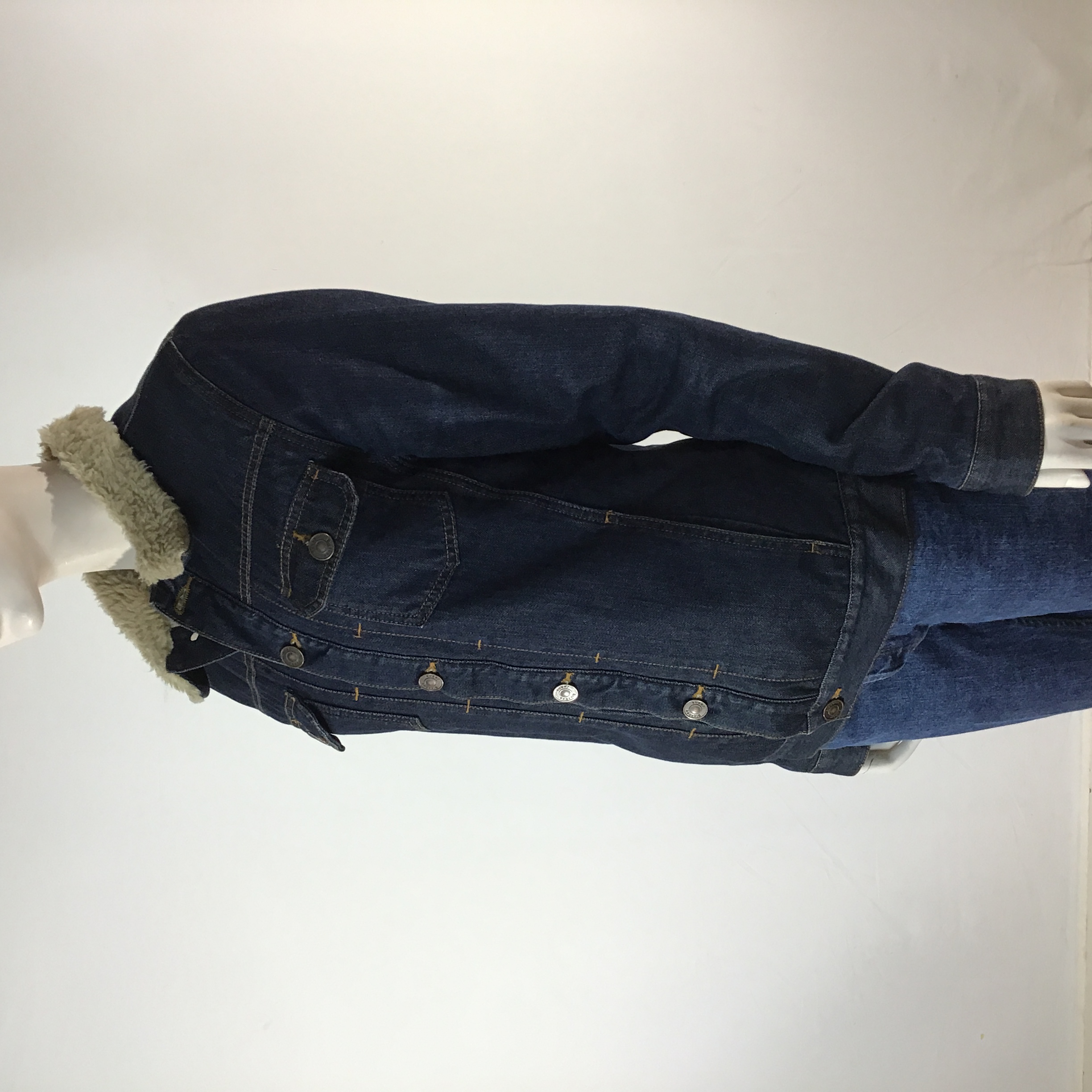 Veste en jean - Bizbee - XS - Très bon état - Photo 2