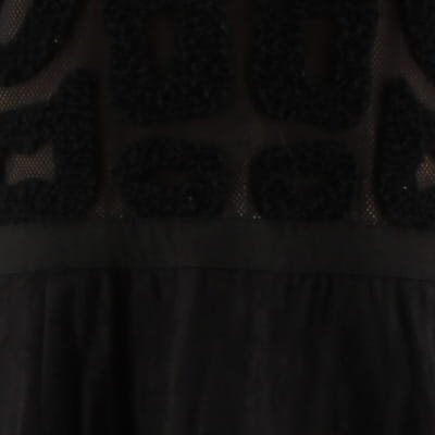 Robe noire imprimée - Femme - Sinéquanone - Taille 42 - Photo 3