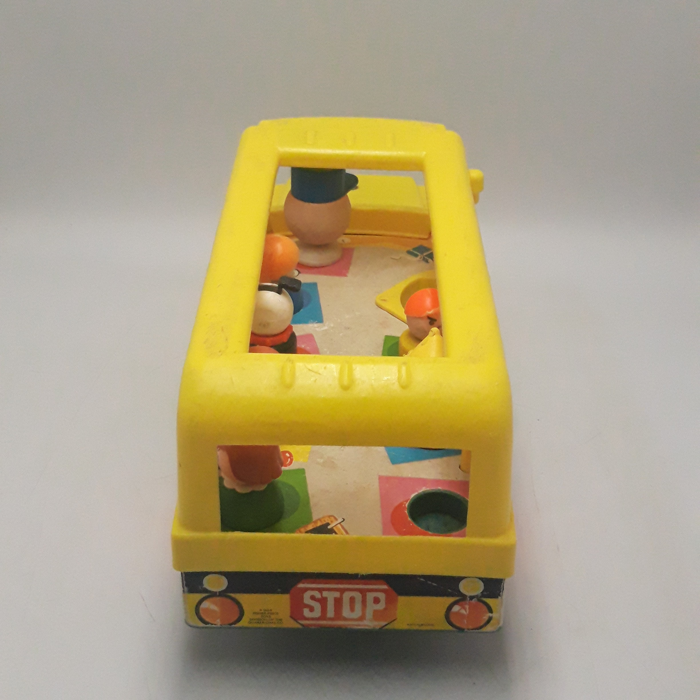 Voir photo 7 de Ancien bus scolaire Fisher-Price 1964 Ancien bus scolaire Fisher-Price 1964 Bon état - Vue 7 -